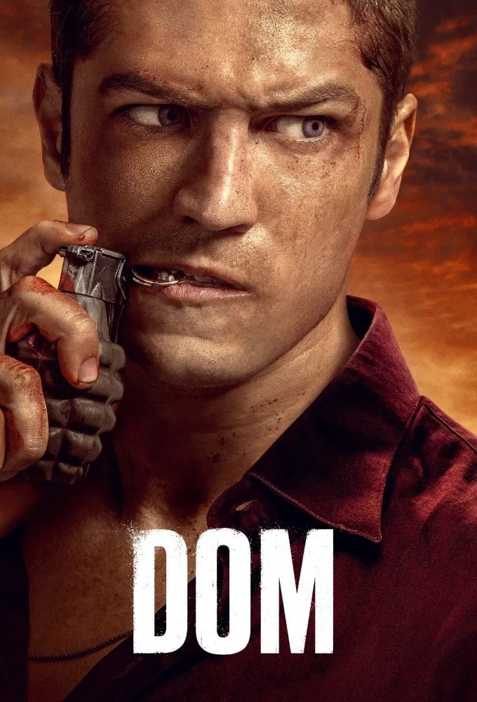 Poster chính thức của phim Phim Hình Sự, Phim Tâm Lý "Dom (Phần 2)" (DOM - 2021), với sự tham gia của diễn viên Gabriel Leone và Flávio Tolezani.