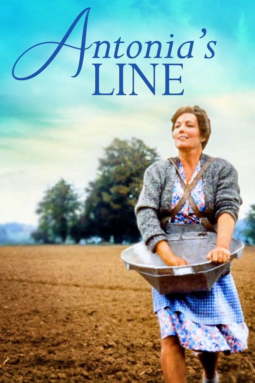 Poster chính thức của phim Phim Tâm Lý, Phim Hài "Dòng Antonia" (Antonia's Line - 1995), với sự tham gia của diễn viên Willeke van Ammelrooy và Els Dottermans.