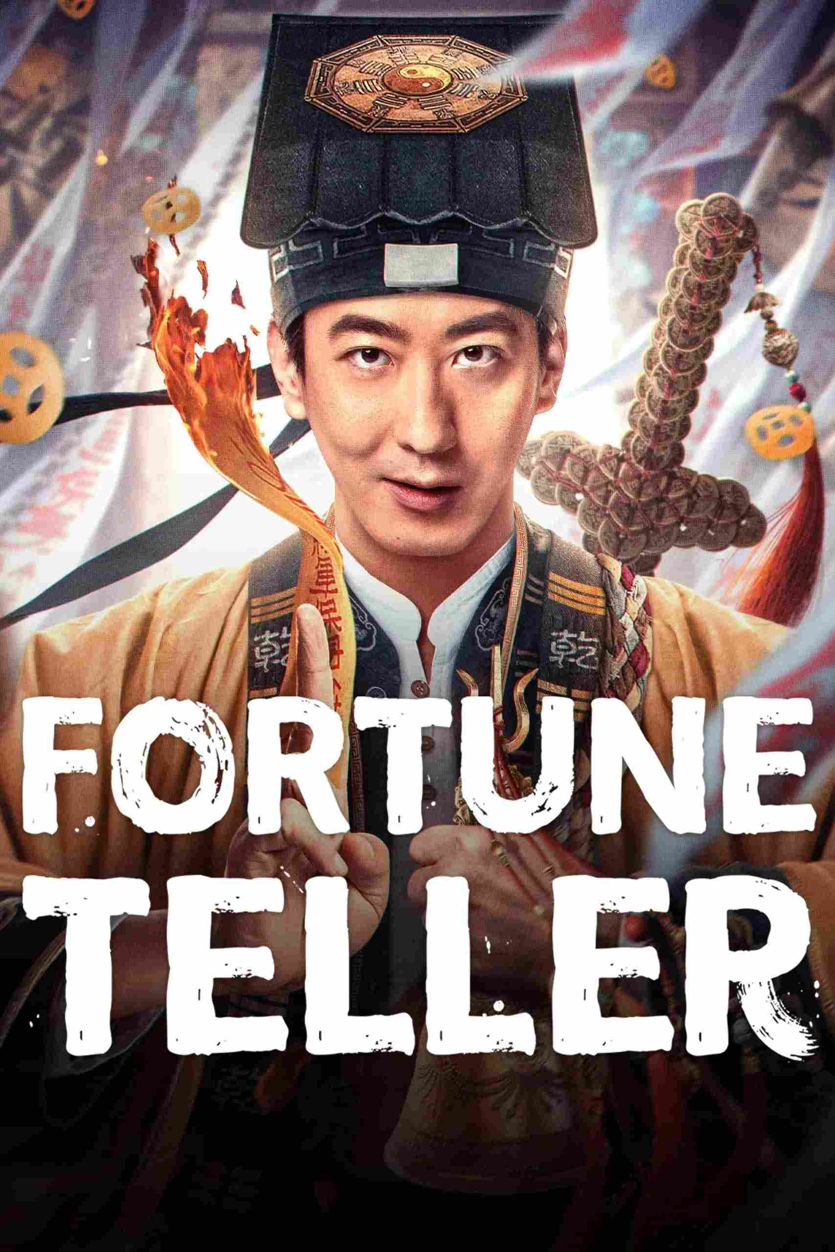 Poster chính thức của phim Phim Giật Gân, Phim Tâm Lý "Đông Bắc Đại Tiên Nhi" (Fortune Teller - 2025), với sự tham gia của diễn viên Peng Yusi và Đỗ Dịch Hành.