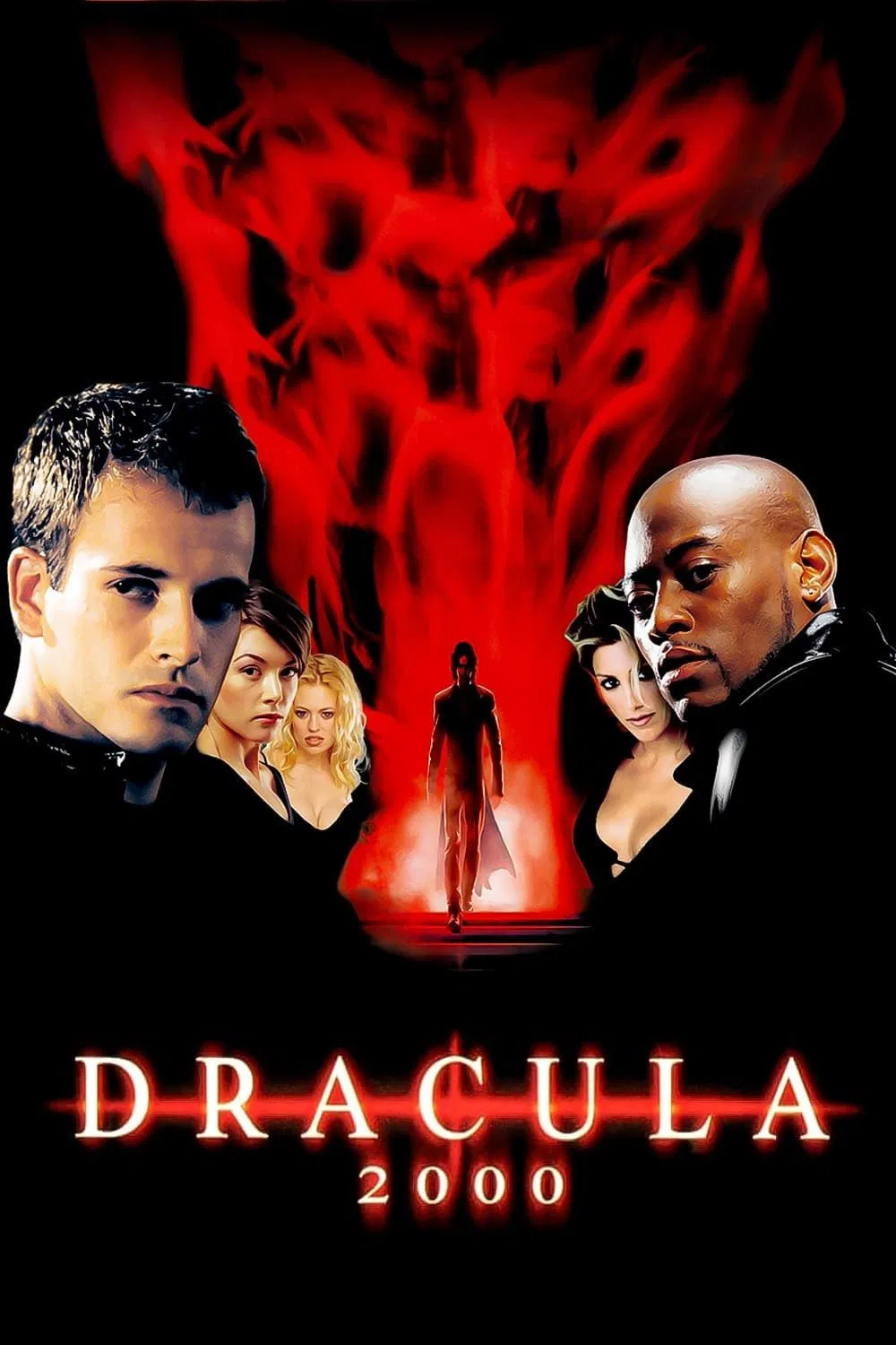 Poster chính thức của phim Phim Giật Gân, Phim Kinh Dị "Đóng Đinh Ma Cà Rồng" (Dracula 2000 - 2000), với sự tham gia của diễn viên Gerard Butler và Christopher Plummer.