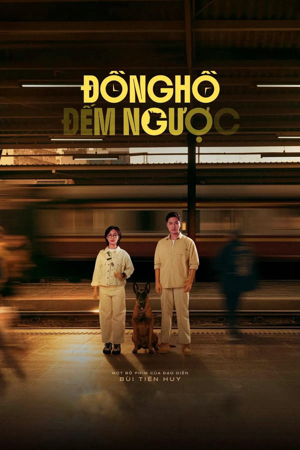 Poster chính thức của phim Phim Gia Đình, Phim Tâm Lý "Đồng Hồ Đếm Ngược" (Countdown - 2026), với sự tham gia của diễn viên Thanh Sơn và Hoàng Hà.