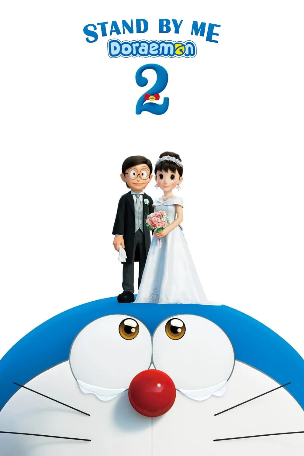 Poster chính thức của phim Phim Hoạt Hình, Phim Phiêu Lưu "Doraemon: Đôi Bạn Thân 2" (Stand by Me Doraemon 2 - 2020), với sự tham gia của diễn viên Wasabi Mizuta và Megumi Oohara.