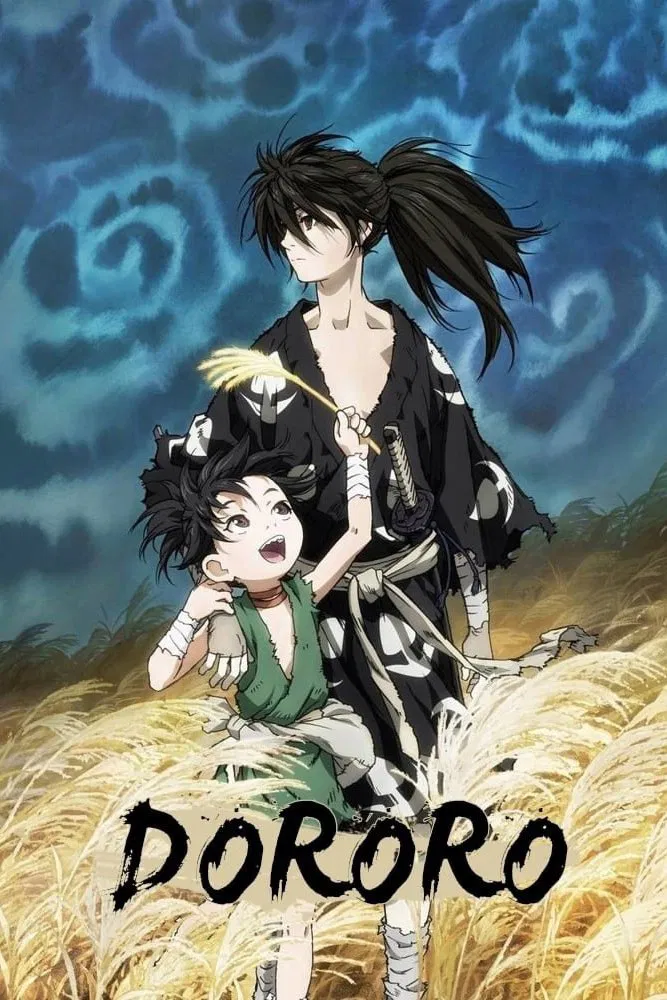 Poster chính thức của phim Phim Hoạt Hình, Phim Hành Động & Phiêu Lưu "Dororo (Đi Tìm 48 Phần Cơ Thể)" (Dororo - 2019), với sự tham gia của diễn viên Rio Suzuki và Hiroki Suzuki.