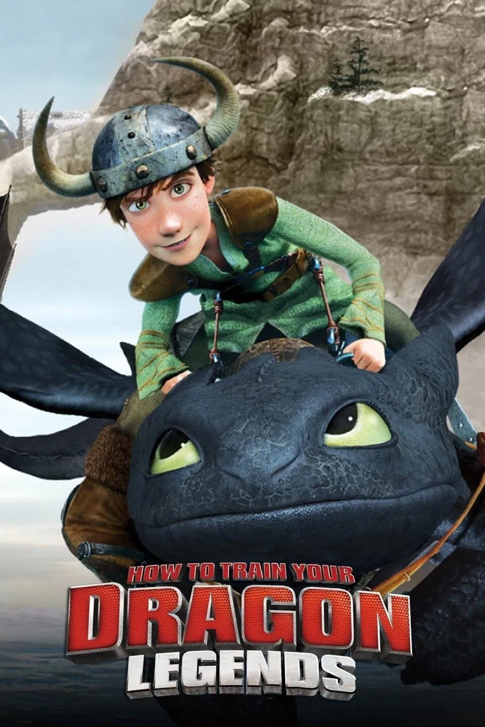 Poster chính thức của phim Phim Gia Đình, Phim Hoạt Hình "DreamWorks: Huyền thoại bí kíp luyện rồng" (How to Train Your Dragon: Legends - 2010), với sự tham gia của diễn viên Jay Baruchel và America Ferrera.
