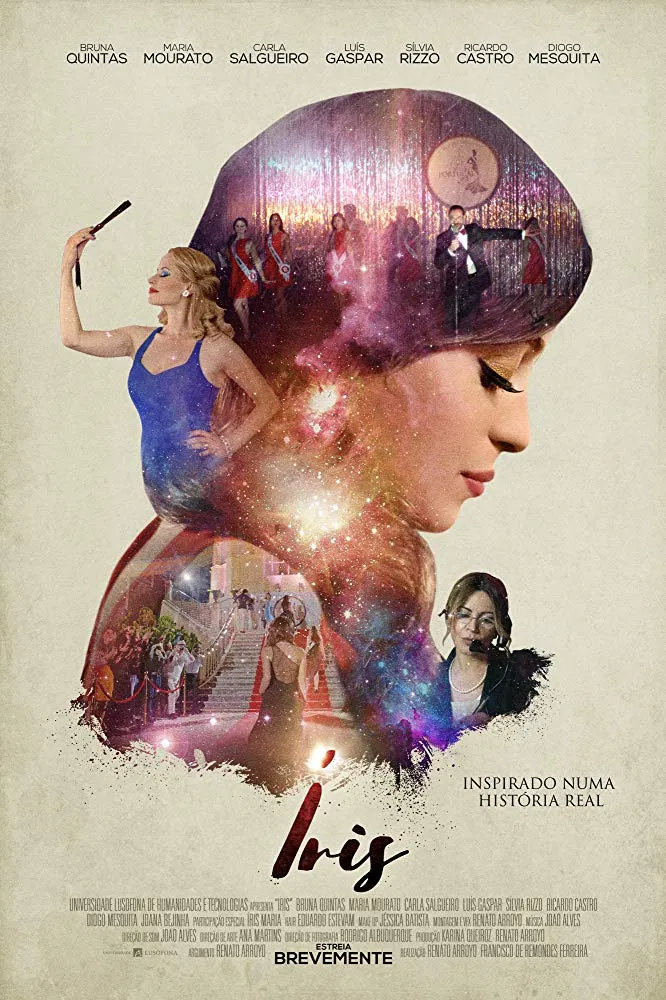 Poster chính thức của phim Phim Tâm Lý, Phim Lịch Sử "Dự Án Iris" (Iris - 2017), với sự tham gia của diễn viên Bruna Quintas và Carla Salgueiro.