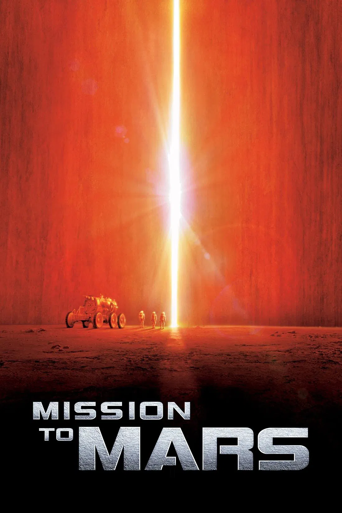 Poster chính thức của phim Phim Viễn Tưởng, Phim Phiêu Lưu "Du Hành Đến Sao Hỏa" (Mission to Mars - 2000), với sự tham gia của diễn viên Gary Sinise và Tim Robbins.