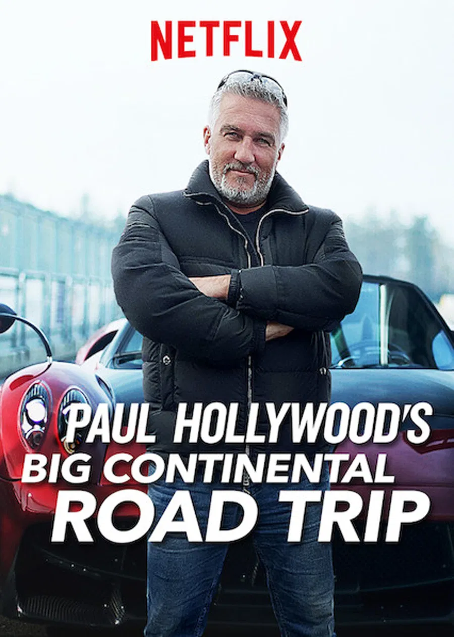 Poster chính thức của phim Phim Tài Liệu "Du ngoạn châu Âu với Paul Hollywood" (Paul Hollywood's Big Continental Road Trip - 2017), với sự tham gia của diễn viên Paul Hollywood.