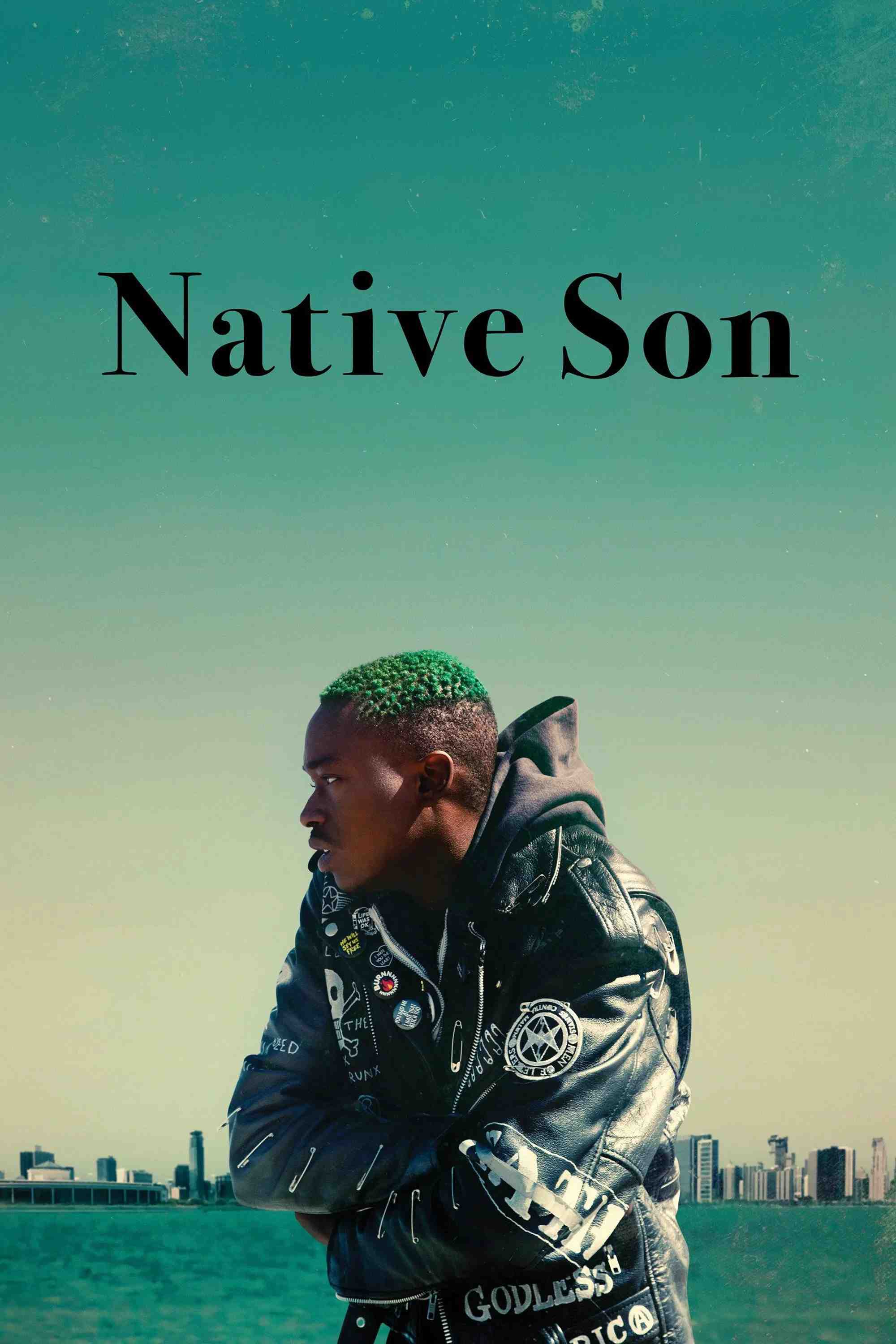 Poster chính thức của phim Phim Tâm Lý "Đứa Con Bản Xứ" (Native Son - 2019), với sự tham gia của diễn viên Ashton Sanders và Margaret Qualley.