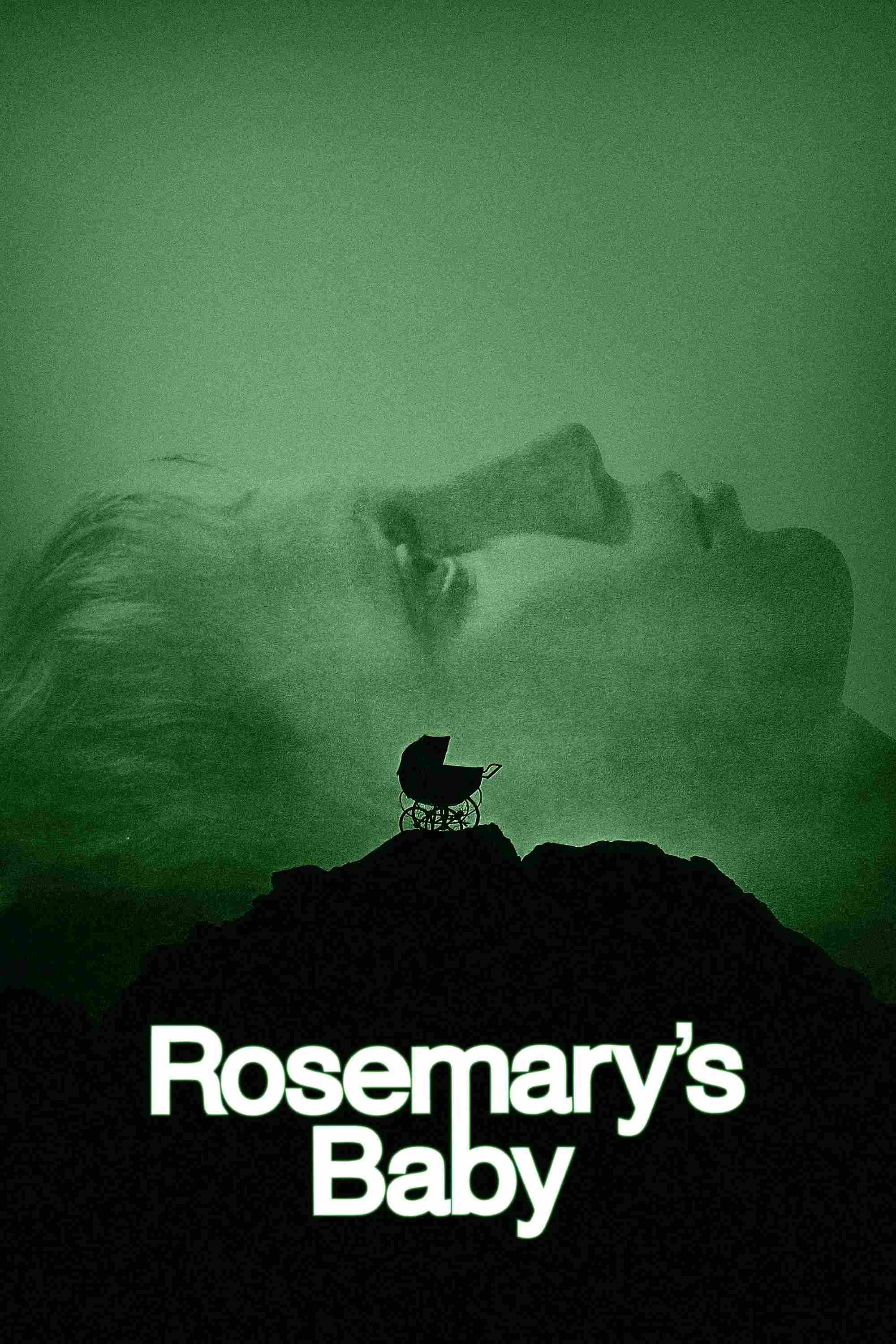 Poster chính thức của phim Phim Tâm Lý, Phim Kinh Dị "Đứa Con Của Rosemary" (Rosemary's Baby - 1968), với sự tham gia của diễn viên Mia Farrow và John Cassavetes.
