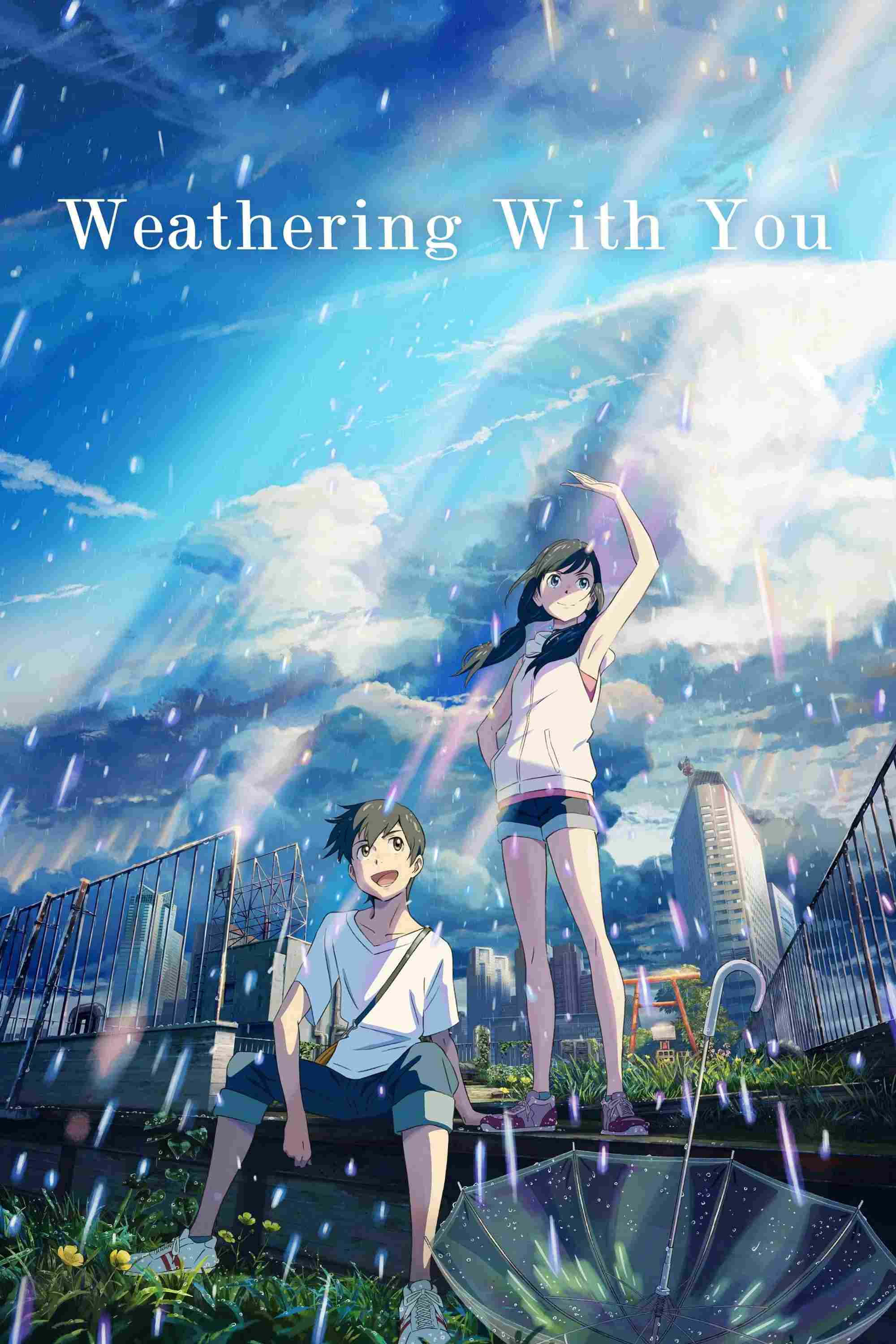 Poster chính thức của phim Phim Hoạt Hình, Phim Tâm Lý "Đứa Con Của Thời Tiết" (Weathering with You - 2019), với sự tham gia của diễn viên Kotaro Daigo và Nana Mori.