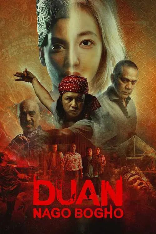 Poster chính thức của phim Phim Hành Động, Phim Tâm Lý "Duan Nago Bogho" (Duan Nago Bogho - 2023), với sự tham gia của diễn viên Jojo Goh và Sabri Yunus.