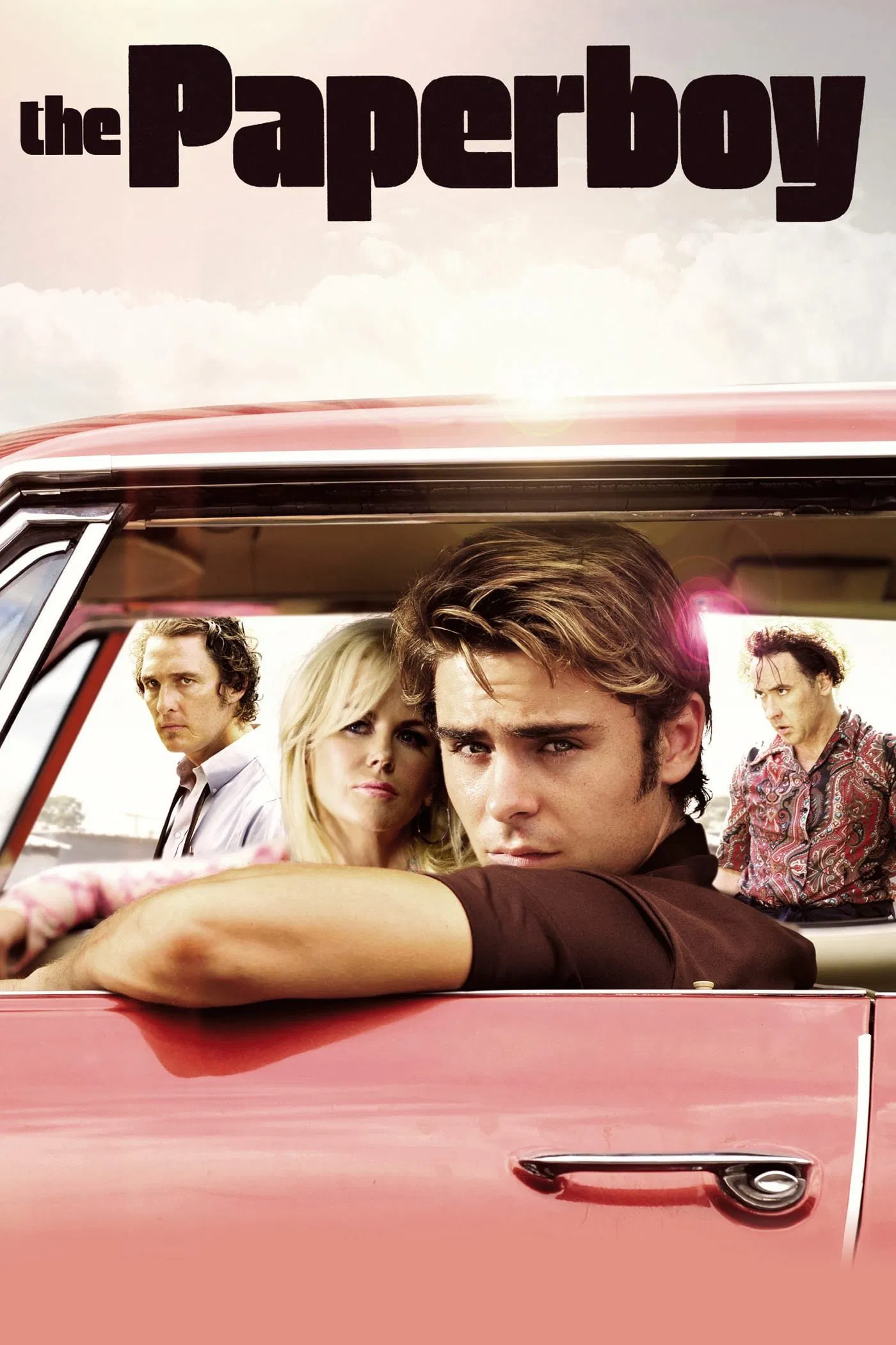 Poster chính thức của phim Phim Giật Gân, Phim Tâm Lý "Dục Vọng" (The Paperboy - 2012), với sự tham gia của diễn viên Zac Efron và Matthew McConaughey.