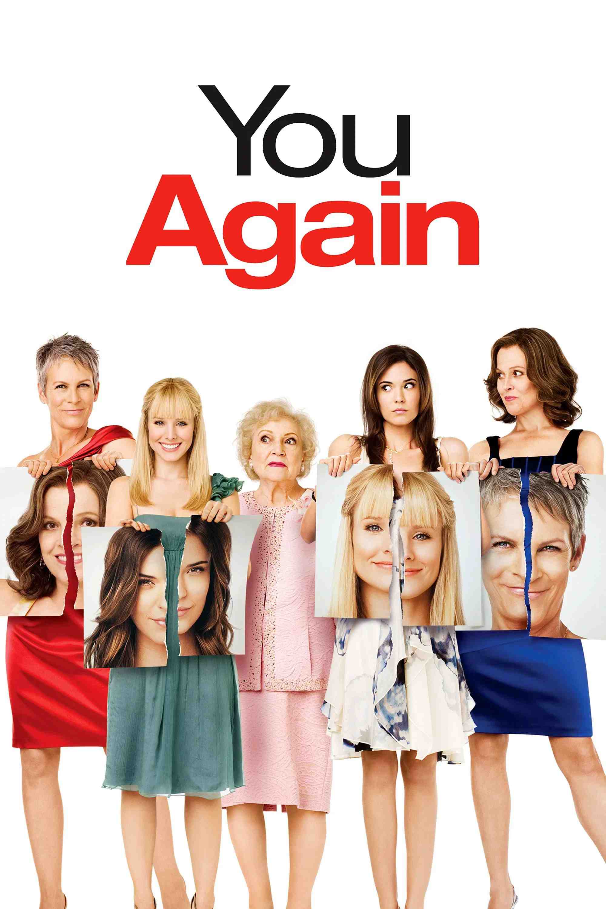 Poster chính thức của phim Phim Hài, Phim Tình Cảm "Đụng Độ Kẻ Thù Xưa" (You Again - 2010), với sự tham gia của diễn viên Kristen Bell và Jamie Lee Curtis.