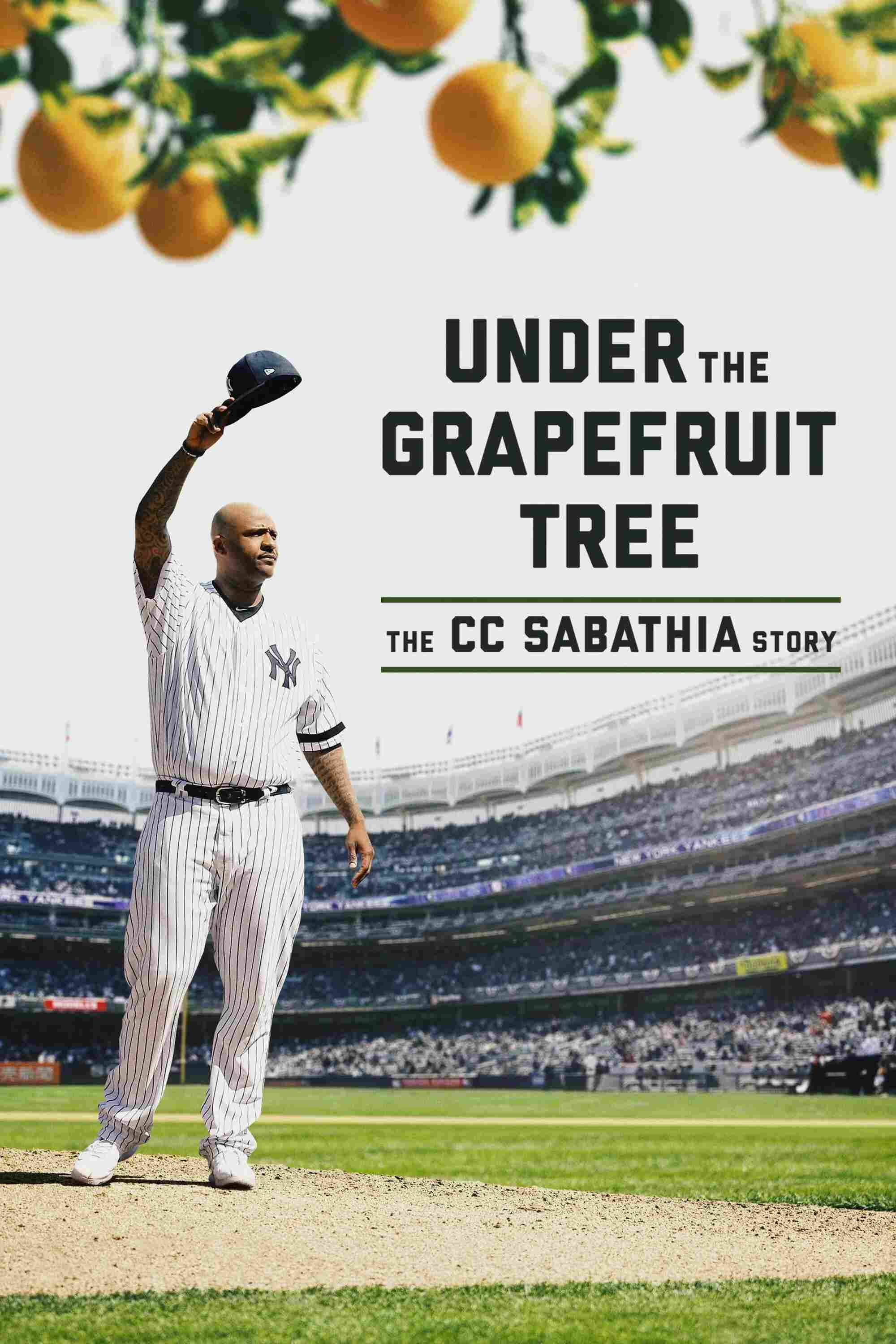 Poster chính thức của phim Phim Tài Liệu "Dưới Bóng Cây Bưởi: Câu Chuyện Của CC Sabathia" (Under The Grapefruit Tree: The CC Sabathia Story - 2020), với sự tham gia của diễn viên CC Sabathia.