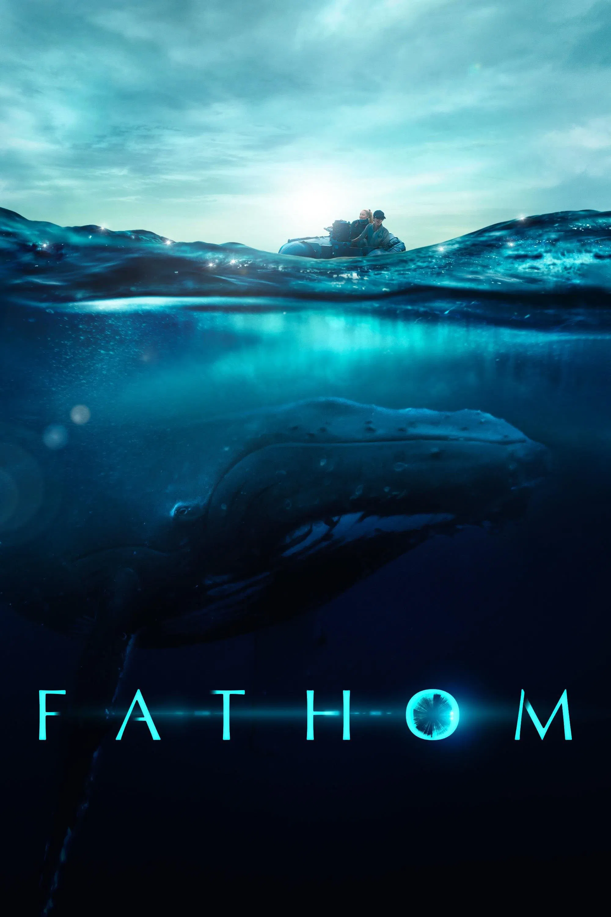 Poster chính thức của phim Phim Tài Liệu "Dưới Lòng Đại Dương - Fathom" (Fathom - 2021), với sự tham gia của diễn viên Ellen Garland và Michelle Fournet.