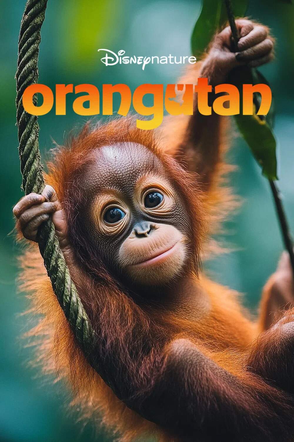 Poster chính thức của phim Phim Tài Liệu, Phim Gia Đình "Đười ươi" (Orangutan - 2026), với sự tham gia của diễn viên Josh Gad.
