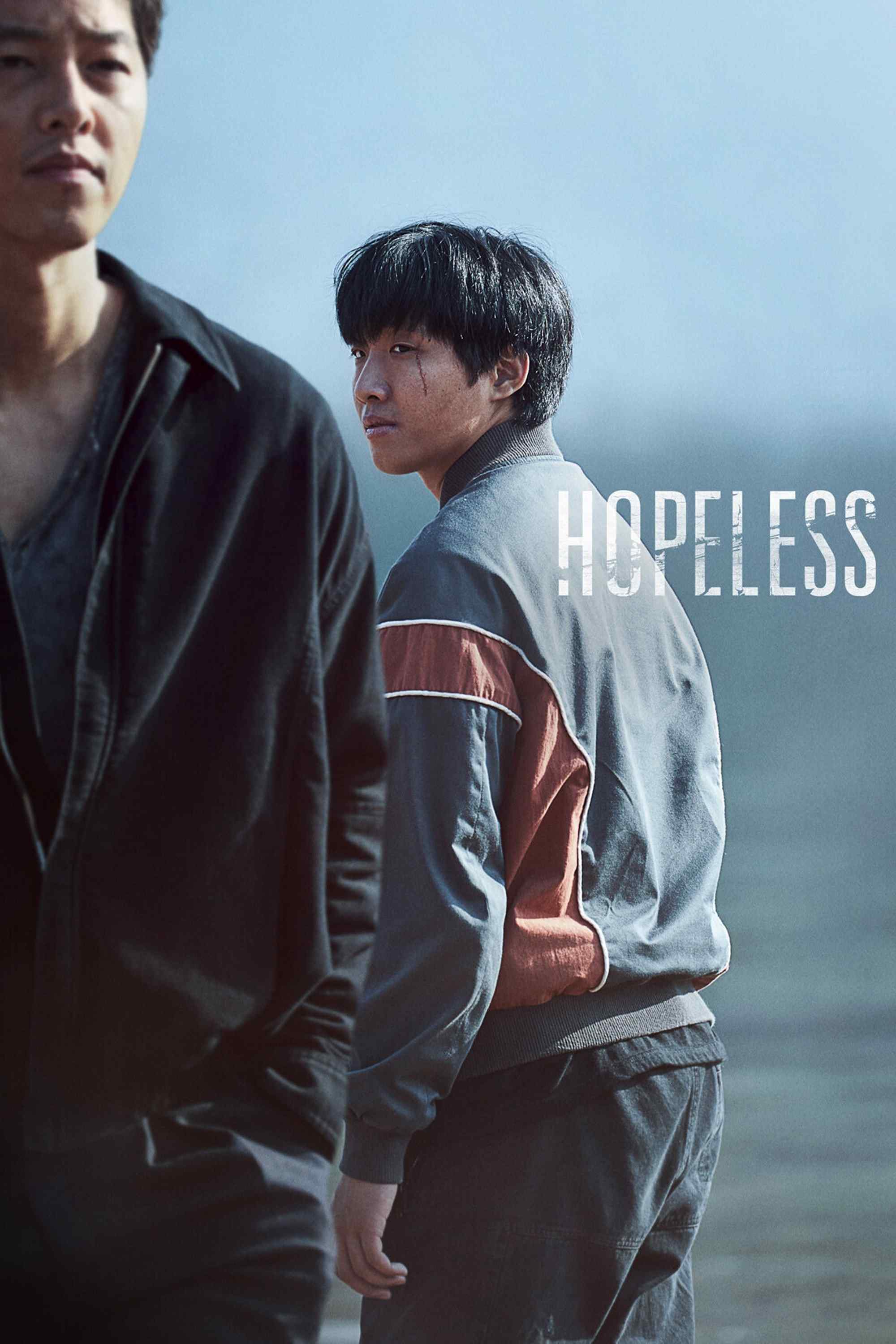 Poster chính thức của phim Phim Hình Sự, Phim Tâm Lý "Đường Cùng" (Hopeless - 2023), với sự tham gia của diễn viên Hong Xa-bin và Song Joong-ki.
