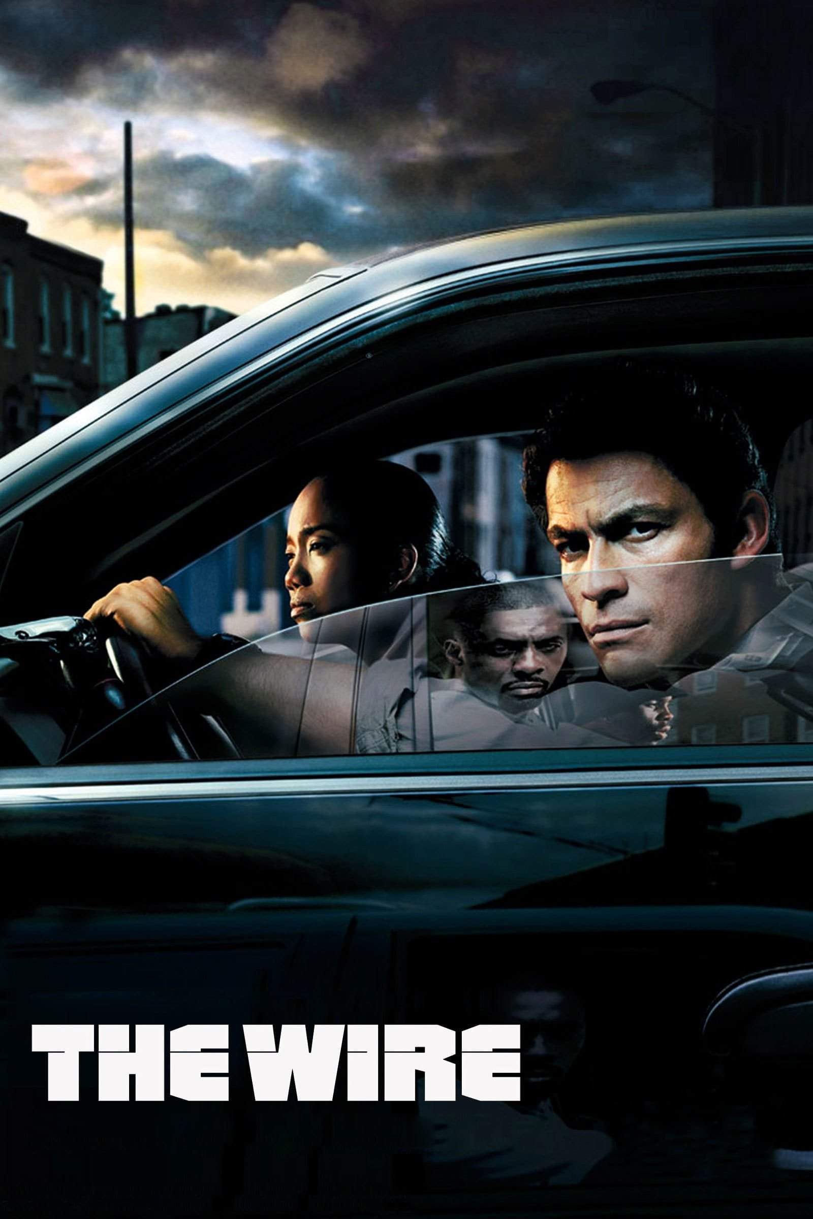 Poster chính thức của phim Phim Hình Sự, Phim Tâm Lý "Đường Dây (Phần 3)" (The Wire - 2002), với sự tham gia của diễn viên Dominic West và Lance Reddick.