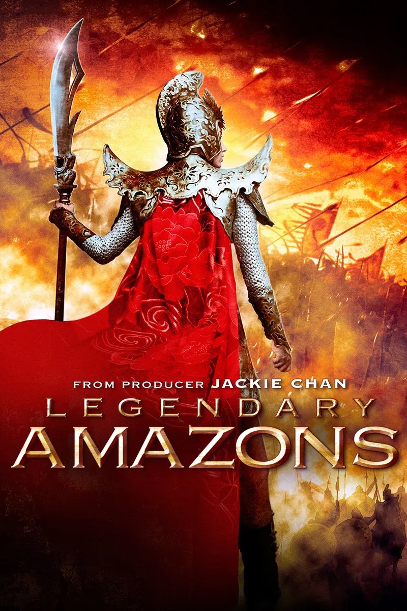Poster chính thức của phim Phim Chiến Tranh, Phim Hành Động "Dương Môn Nữ Tướng" (Legendary Amazons - 2011), với sự tham gia của diễn viên Trương Bá Chi và Nhậm Hiền Tề.