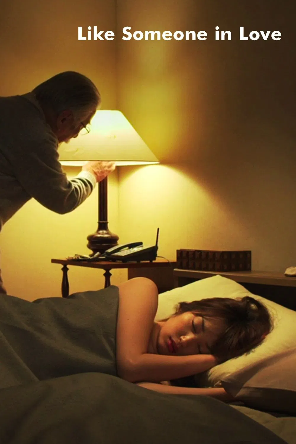 Poster chính thức của phim Phim Tâm Lý "Dường Như Đã Yêu" (Like Someone in Love - 2012), với sự tham gia của diễn viên Rin Takanashi và Tadashi Okuno.
