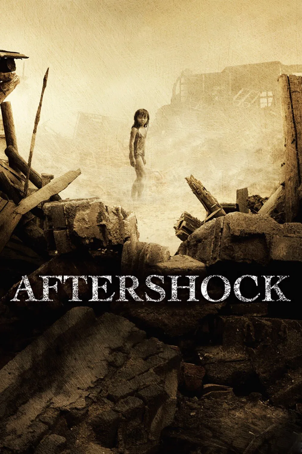 Poster chính thức của phim Phim Tâm Lý "Đường Sơn Đại Địa Chấn" (Aftershock - 2010), với sự tham gia của diễn viên Xu Fan và Trương Tịnh Sơ.