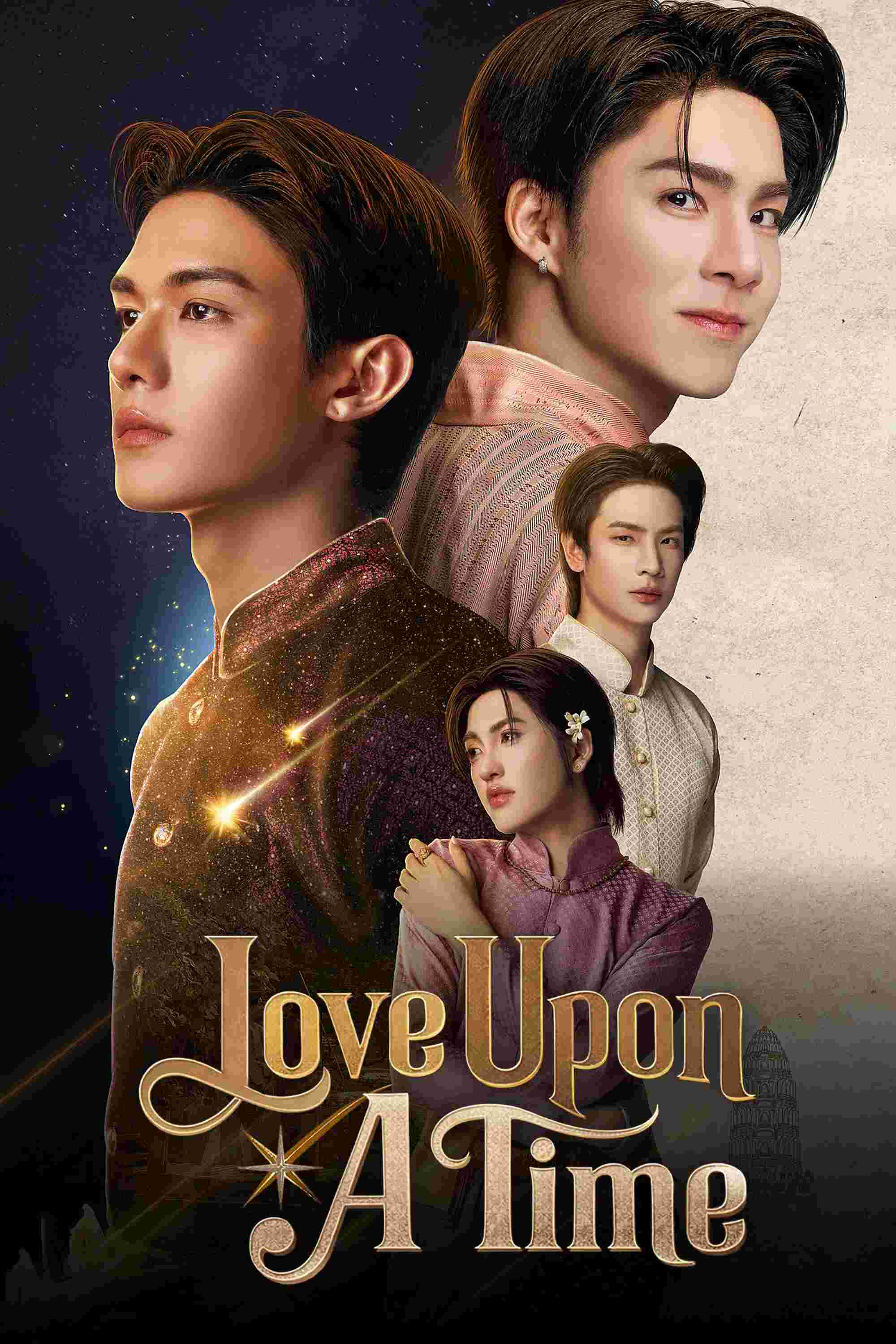 Poster chính thức của phim Phim Tâm Lý, Phim Viễn Tưởng & Giả Tưởng "Duyên Kiếp Bên Người" (Love Upon a Time - 2026), với sự tham gia của diễn viên Siraphop Manithikhun và Radchapon Phornpinit.