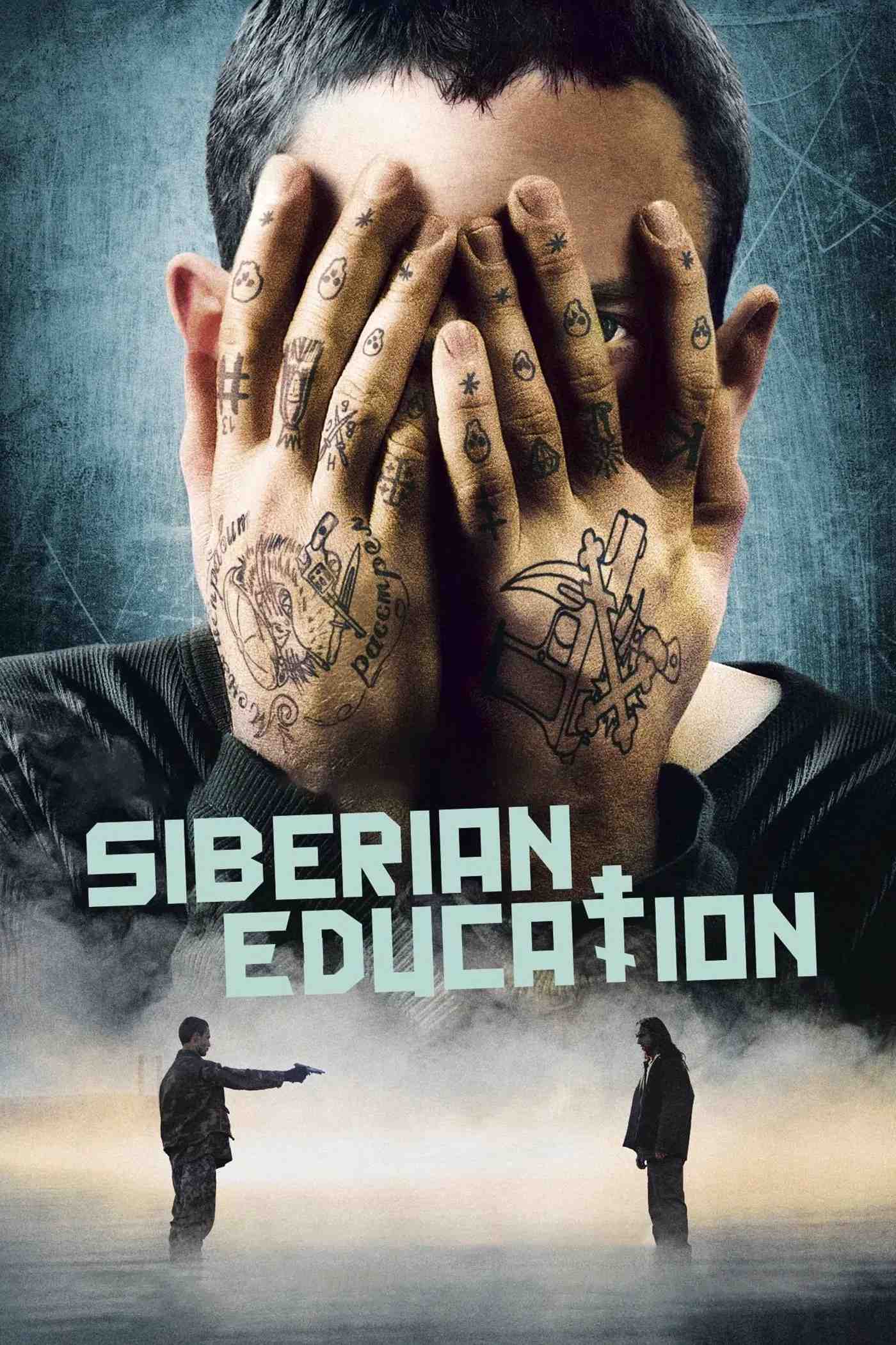 Poster chính thức của phim Phim Tâm Lý, Phim Hình Sự "Educazione siberiana" (Siberian Education - 2013), với sự tham gia của diễn viên John Malkovich và Arnas Fedaravičius.