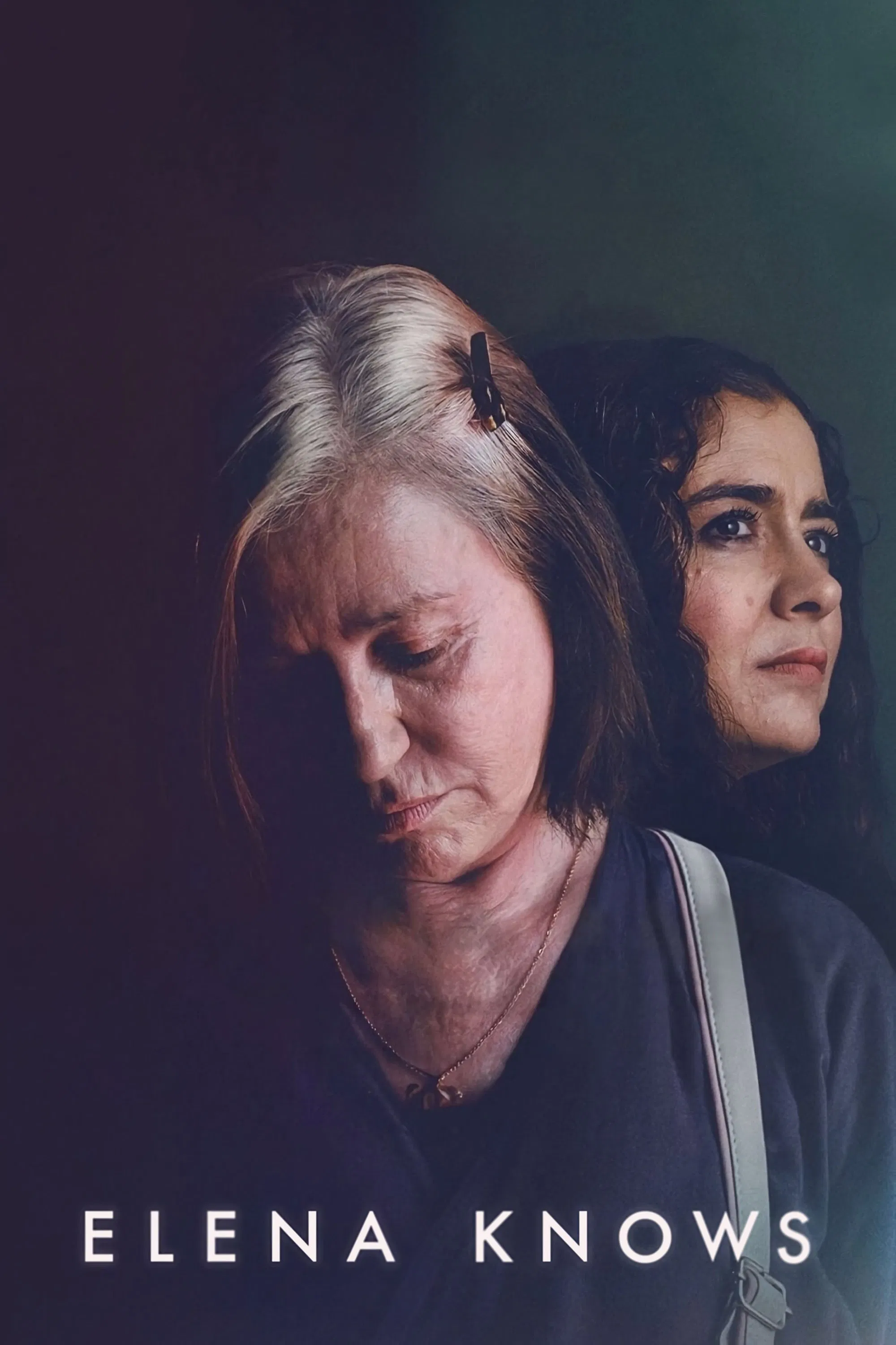 Poster chính thức của phim Phim Tâm Lý "Elena biết" (Elena Knows - 2023), với sự tham gia của diễn viên Mercedes Morán và Érica Rivas.