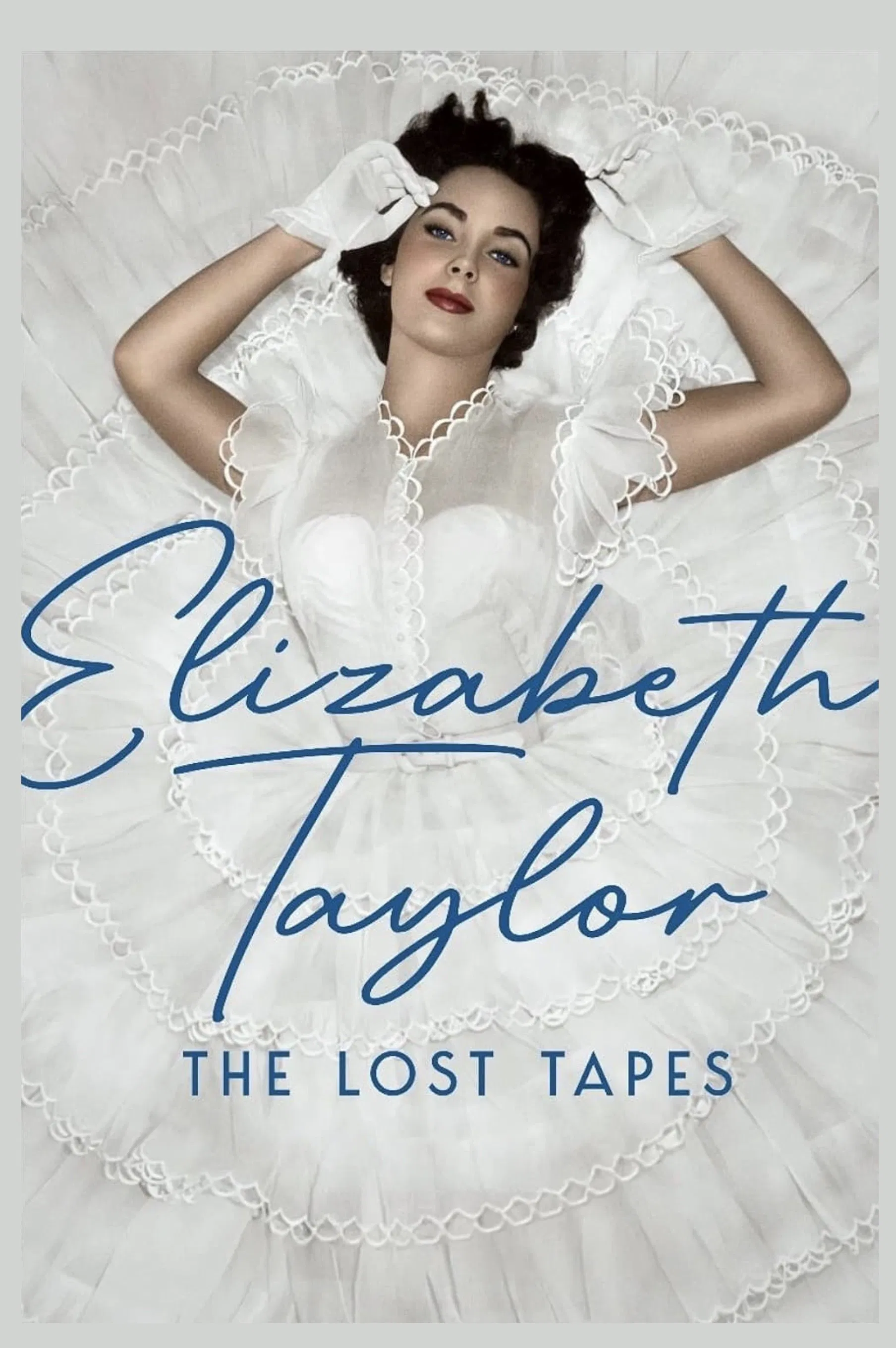 Poster chính thức của phim Phim Tài Liệu "Elizabeth Taylor: Những Cuốn Băng Thất Lạc" (Elizabeth Taylor: The Lost Tapes - 2024), với sự tham gia của diễn viên Elizabeth Taylor và George Hamilton.