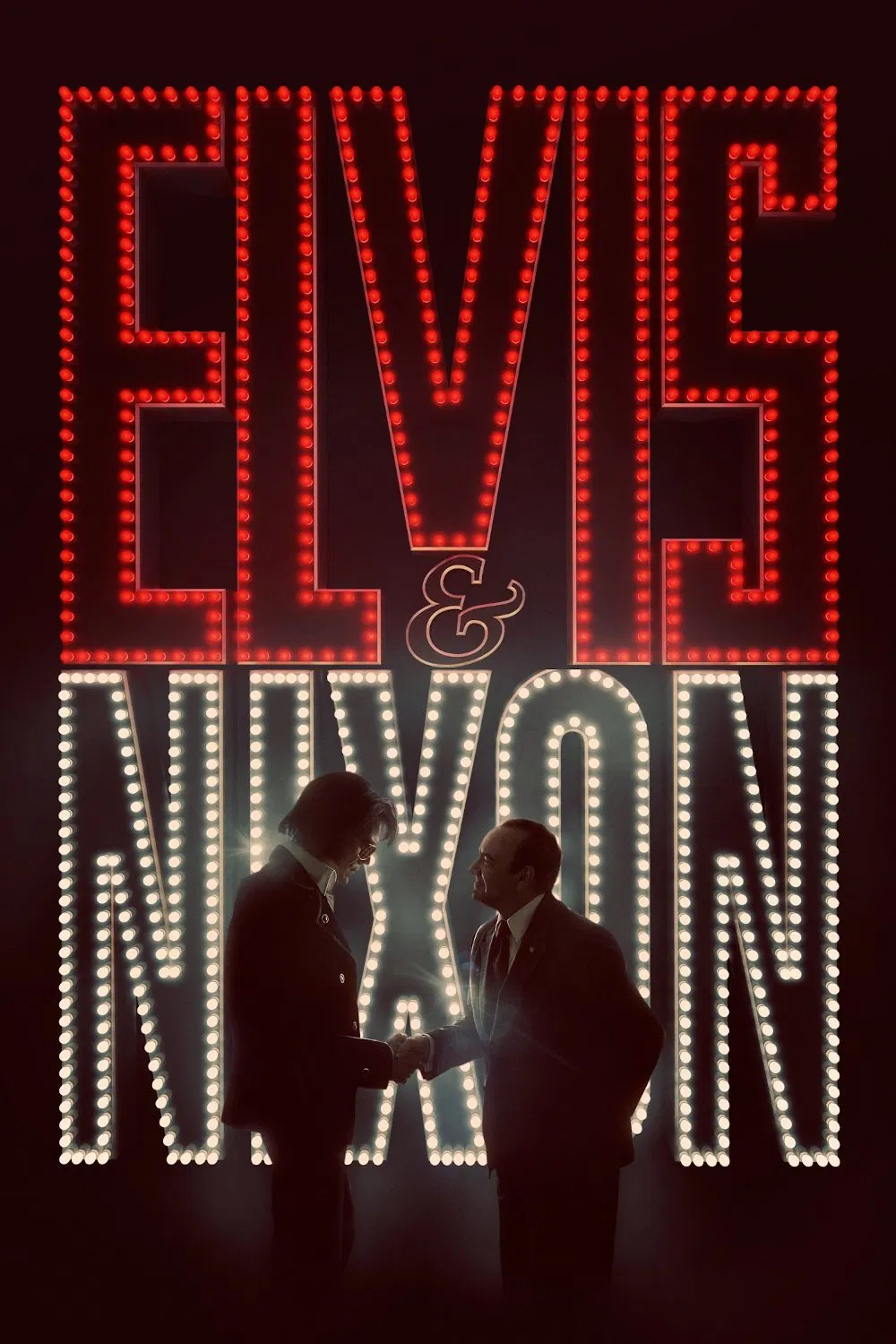 Poster chính thức của phim Phim Tâm Lý, Phim Hài "Elvis và Nixon" (Elvis & Nixon - 2016), với sự tham gia của diễn viên Kevin Spacey và Michael Shannon.