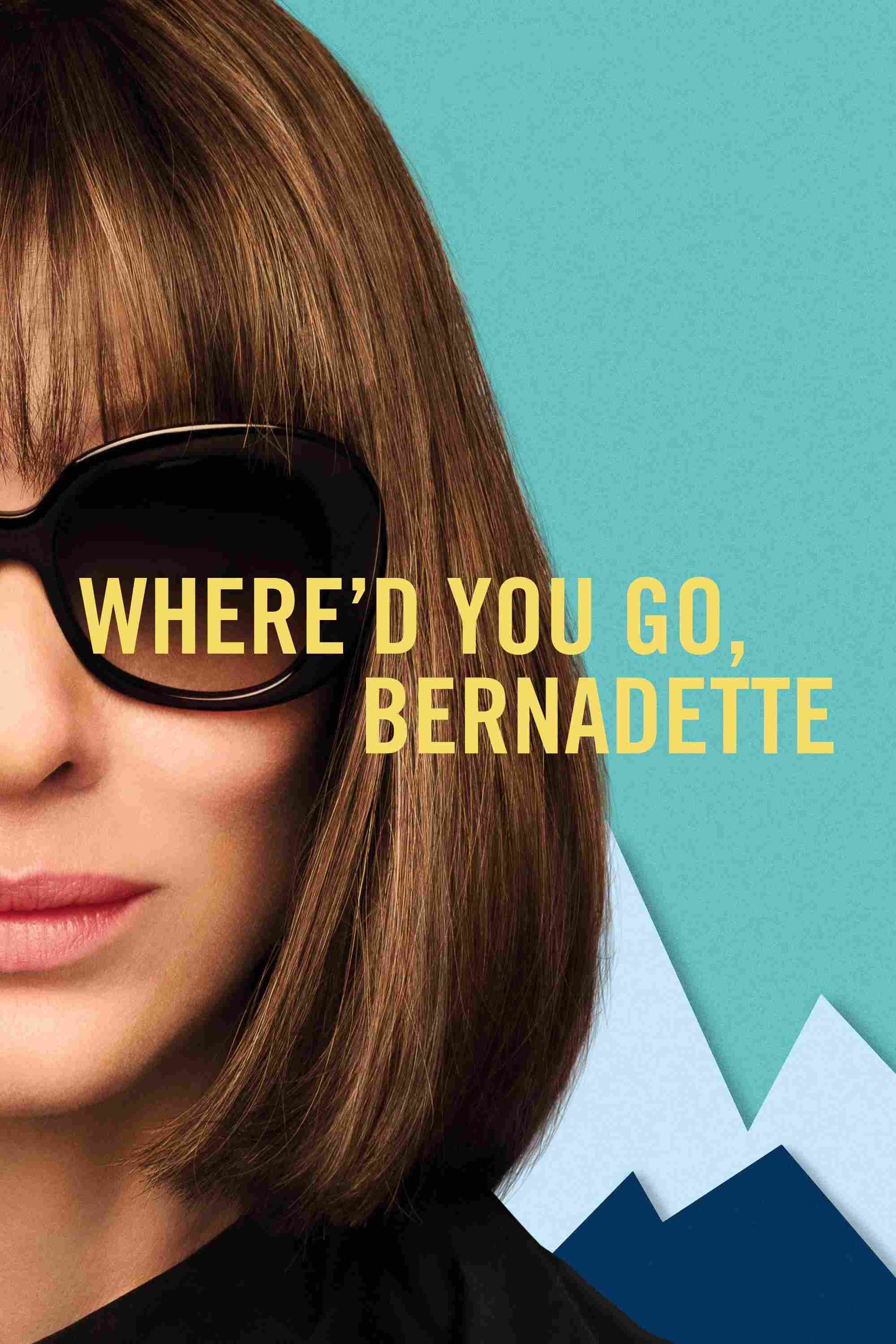 Poster chính thức của phim Phim Hài, Phim Tâm Lý "Em Đã Ở Đâu, Bernadette" (Where'd You Go, Bernadette - 2019), với sự tham gia của diễn viên Cate Blanchett và Billy Crudup.
