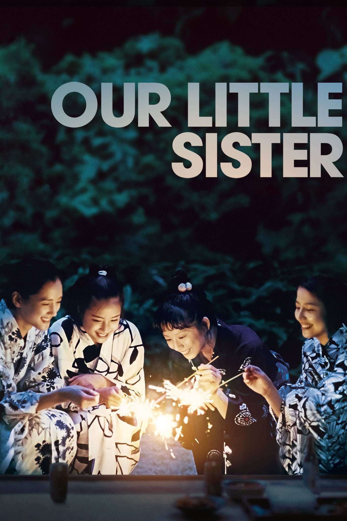 Poster chính thức của phim Phim Tâm Lý "Em Gái Bé Nhỏ" (Our Little Sister - 2015), với sự tham gia của diễn viên Haruka Ayase và Masami Nagasawa.