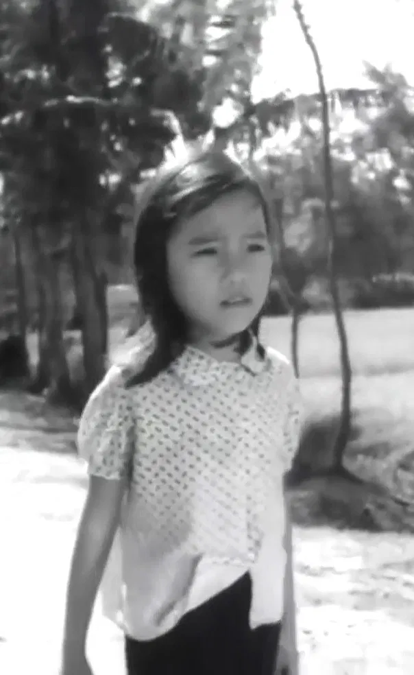 Poster chính thức của phim "Em Phước" (Little Phuoc - 1966), với sự tham gia của diễn viên Hoàng Yến và Thanh Thủy.
