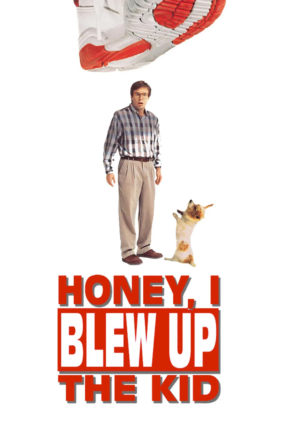 Poster chính thức của phim Phim Phiêu Lưu, Phim Hài "Em Yêu, Anh Đã Phóng To Các Con" (Honey, I Blew Up the Kid - 1992), với sự tham gia của diễn viên Rick Moranis và Marcia Strassman.