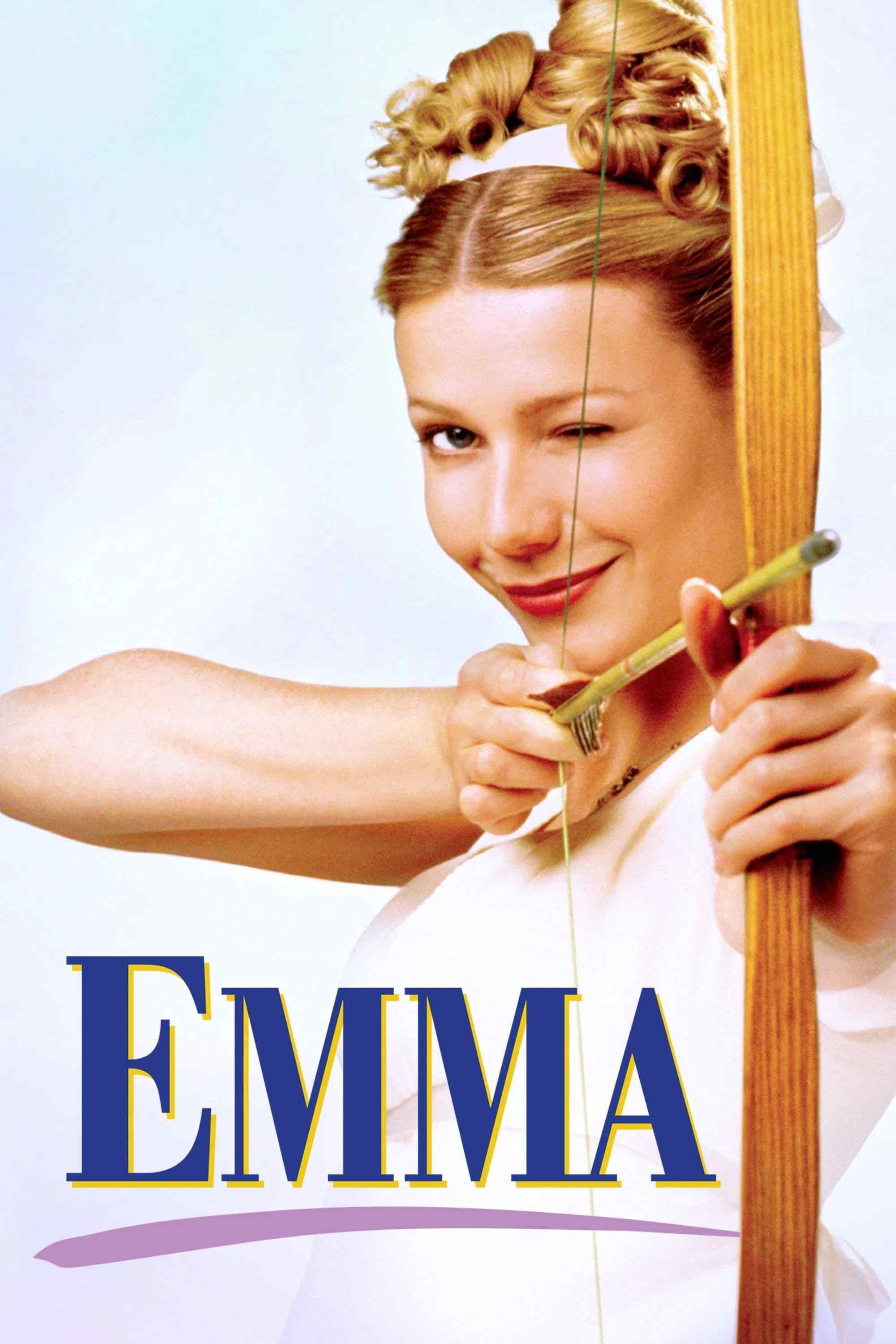 Poster chính thức của phim Phim Tình Cảm, Phim Hài "Emma" (Emma - 1996), với sự tham gia của diễn viên Gwyneth Paltrow và Jeremy Northam.