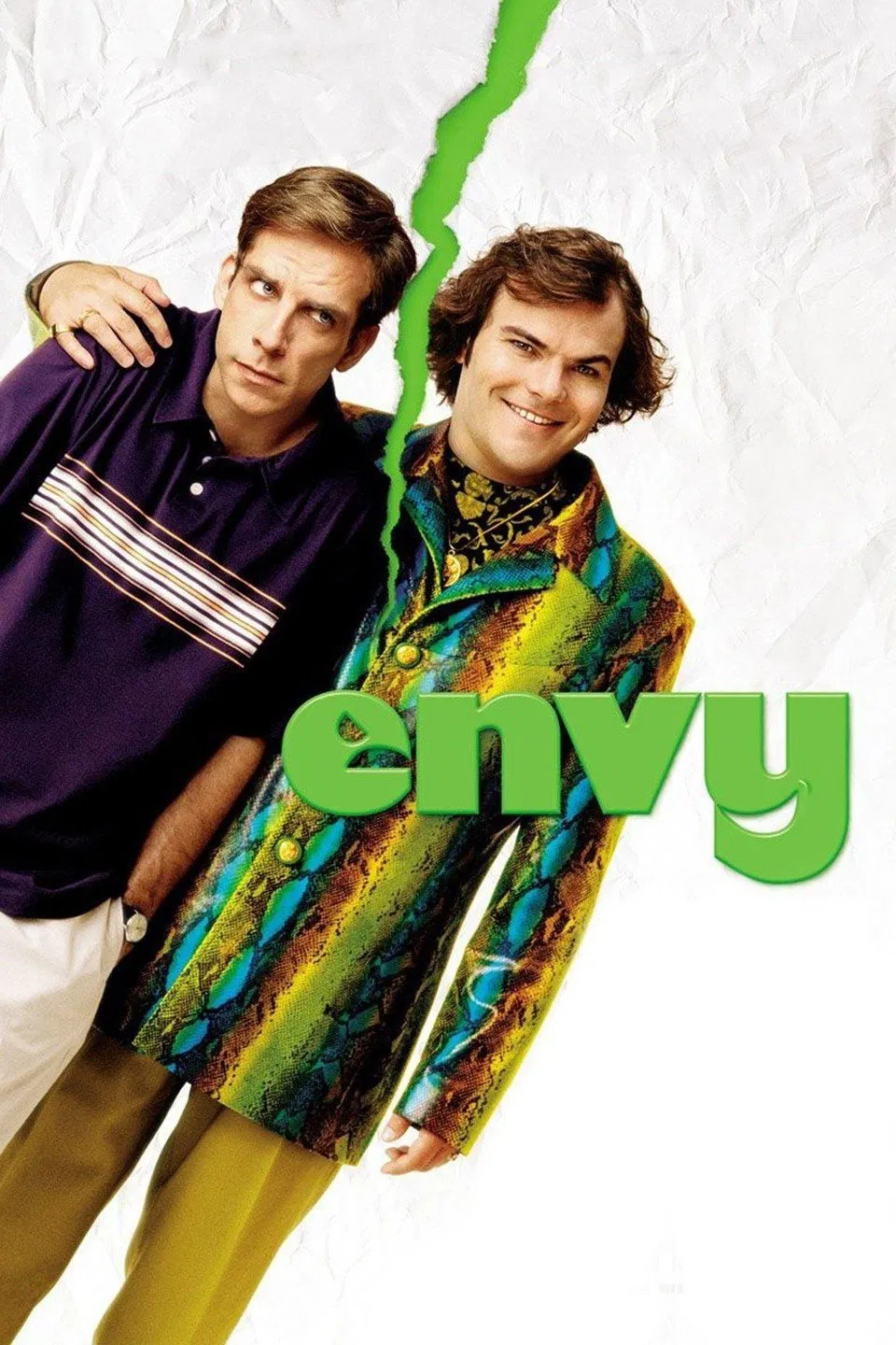 Poster chính thức của phim Phim Hài "Envy" (Envy - 2004), với sự tham gia của diễn viên Ben Stiller và Jack Black.