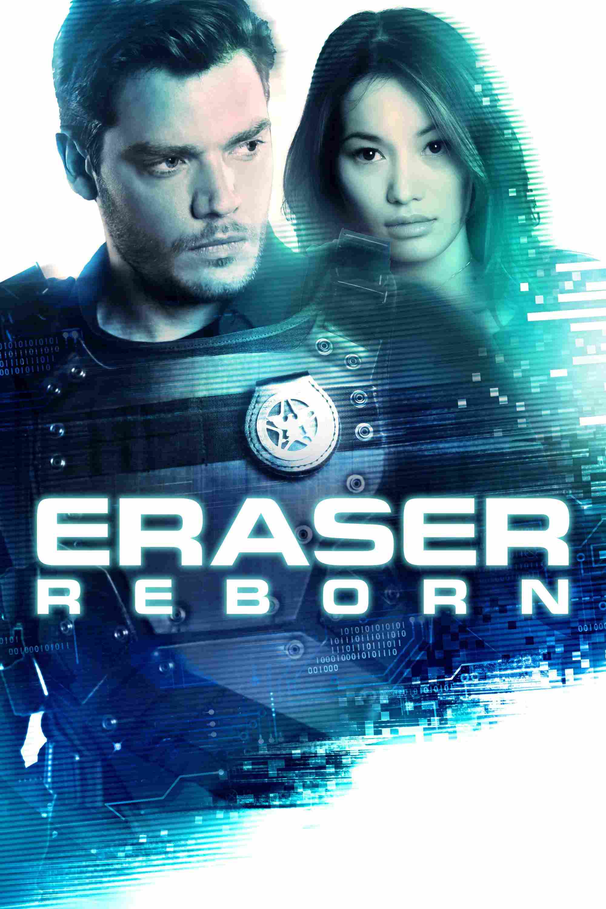 Poster chính thức của phim Phim Hành Động, Phim Hình Sự "Eraser: Reborn" (Eraser: Reborn - 2022), với sự tham gia của diễn viên Dominic Sherwood và Jacky Lai.