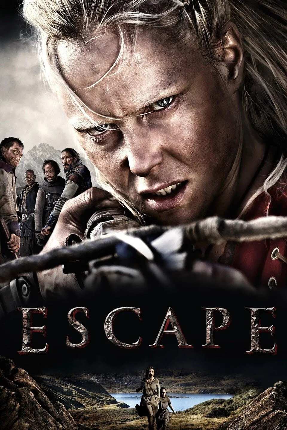 Poster chính thức của phim Phim Hành Động, Phim Lịch Sử "Escape" (Escape - 2012), với sự tham gia của diễn viên Ingrid Bolsø Berdal và Kristian Espedal.