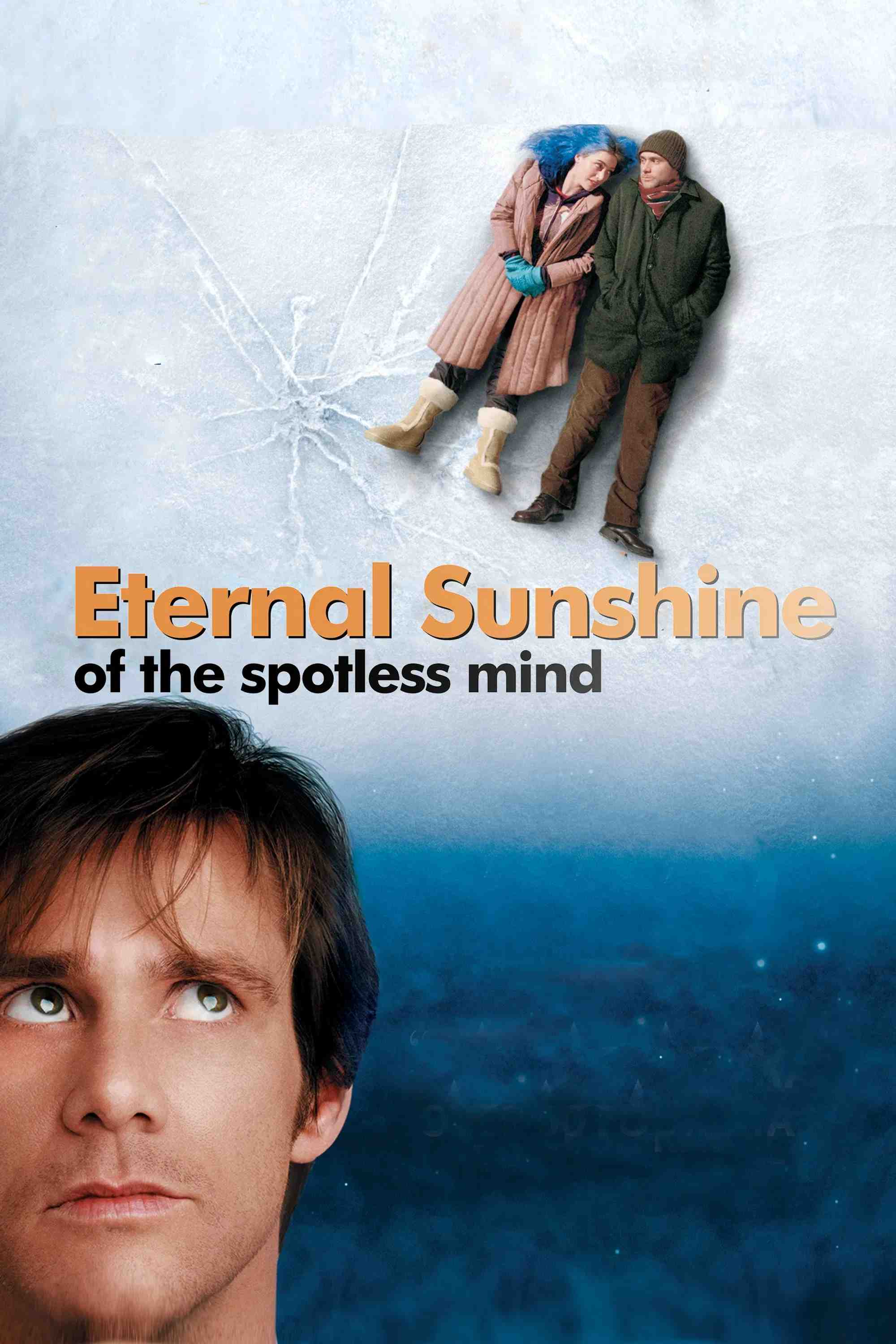 Poster chính thức của phim Phim Viễn Tưởng, Phim Tâm Lý "Eternal Sunshine of the Spotless Mind" (Eternal Sunshine of the Spotless Mind - 2004), với sự tham gia của diễn viên Jim Carrey và Kate Winslet.