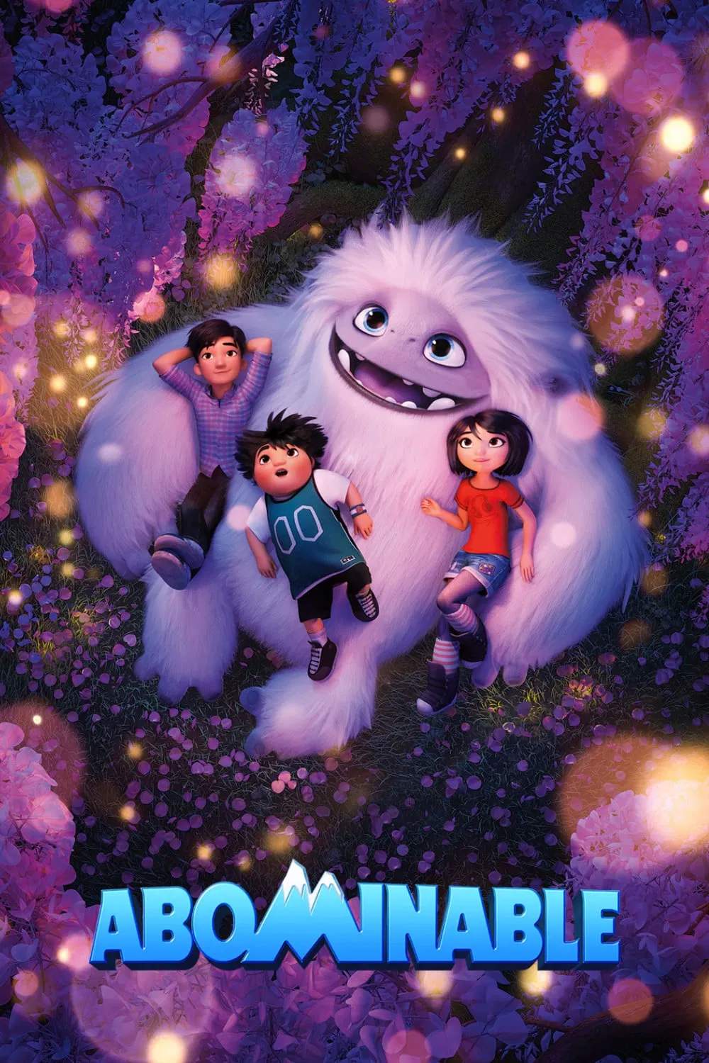 Poster chính thức của phim Phim Gia Đình, Phim Hoạt Hình "Everest: Người Tuyết Bé Nhỏ" (Abominable - 2019), với sự tham gia của diễn viên Chloe Bennet và Albert Tsai.