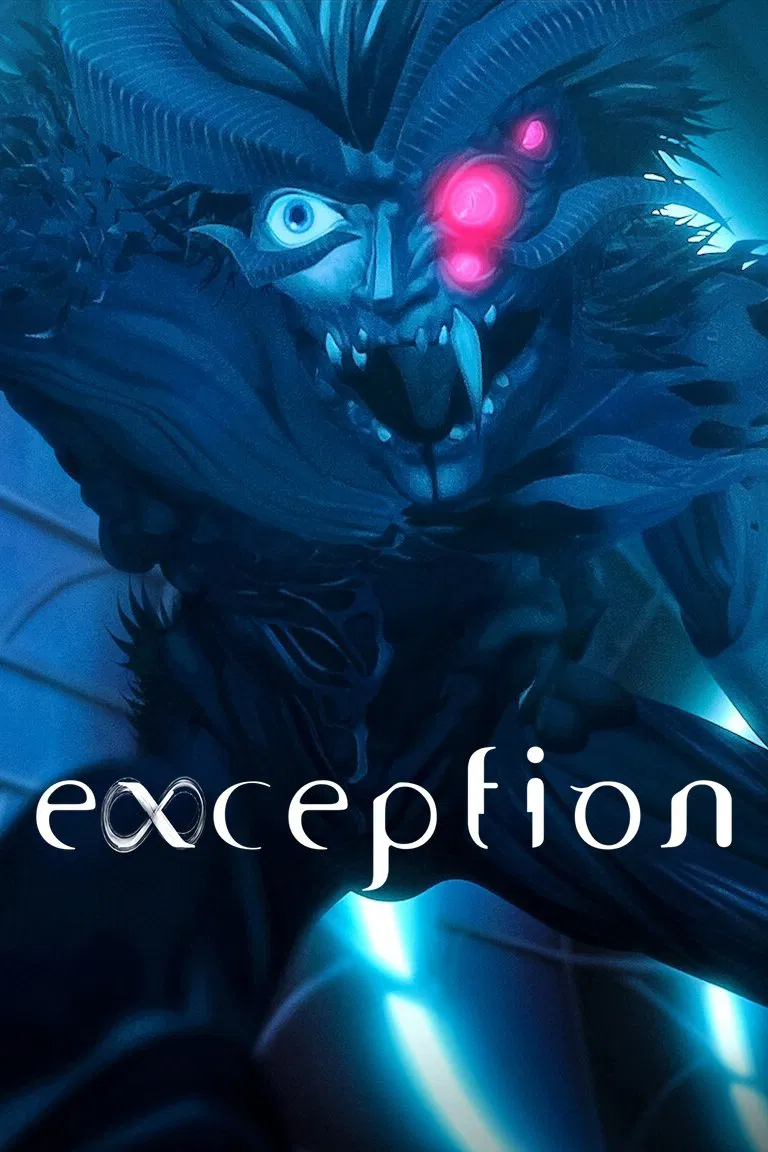 Poster chính thức của phim Phim Hoạt Hình, Phim Viễn Tưởng & Giả Tưởng "Exception" (exception - 2022), với sự tham gia của diễn viên Takahiro Sakurai và Atsumi Tanezaki.