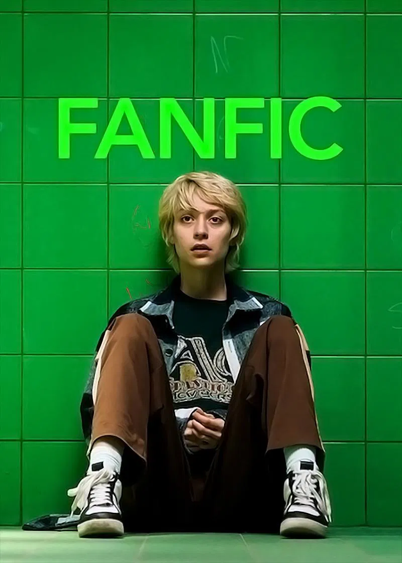 Poster chính thức của phim Phim Tâm Lý "Fanfic" (Fanfic - 2023), với sự tham gia của diễn viên Alin Szewczyk và Jan Cięciara.