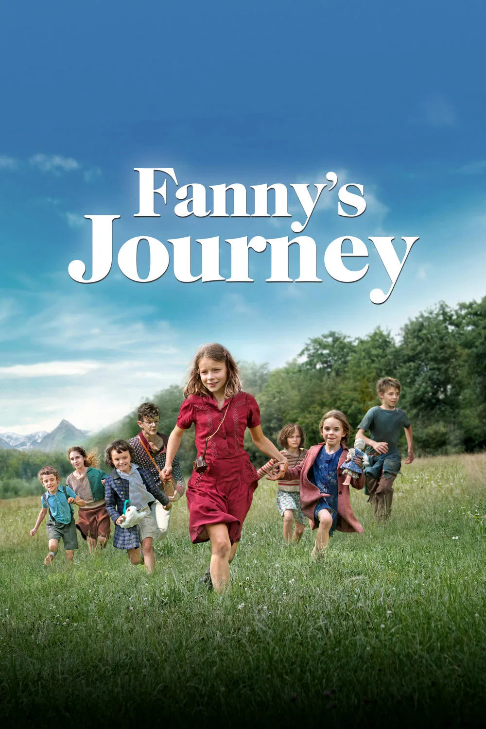 Poster chính thức của phim Phim Tâm Lý, Phim Lịch Sử "Fanny's Journey" (Fanny's Journey - 2016), với sự tham gia của diễn viên Léonie Souchaud và Fantine Harduin.