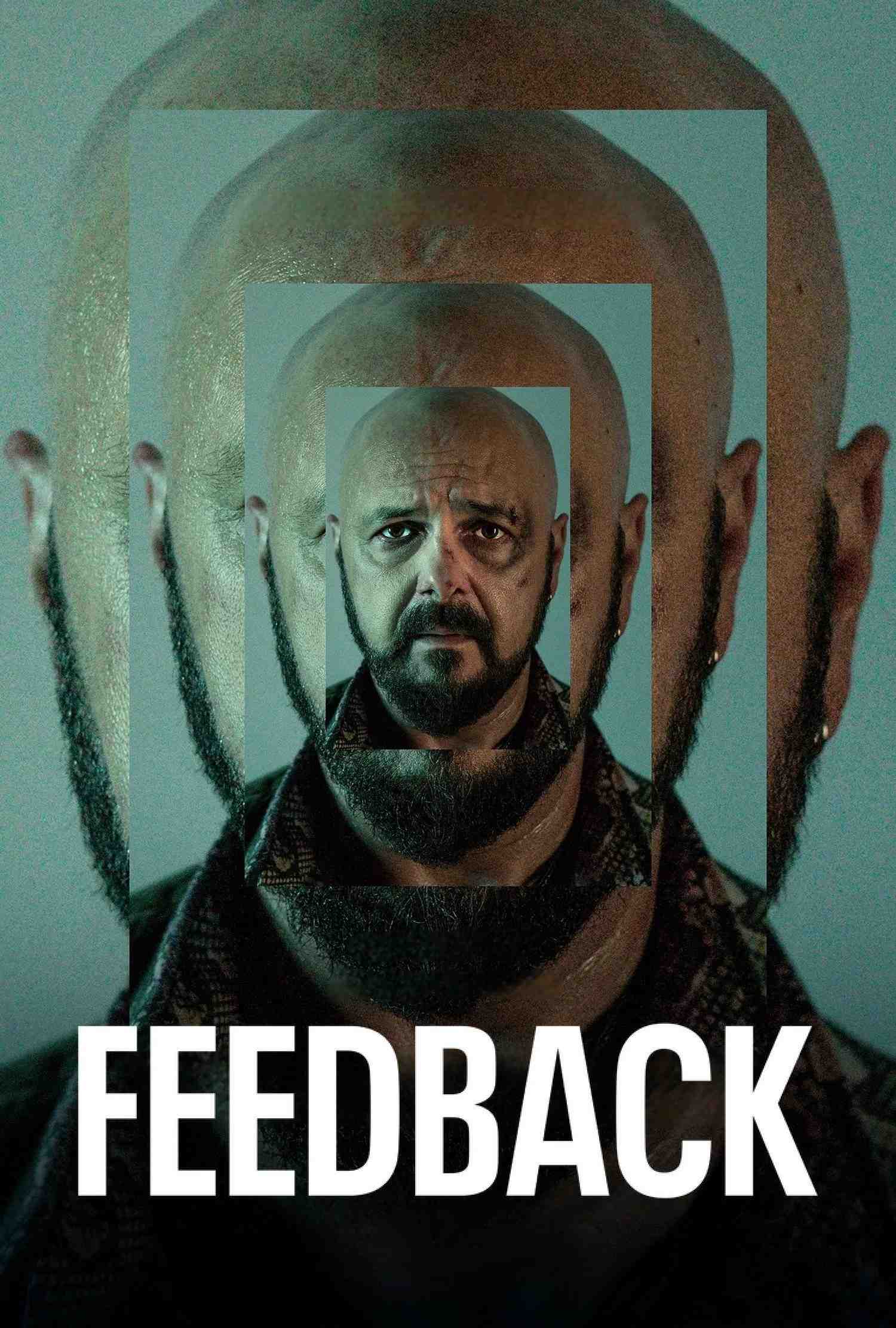 Poster chính thức của phim Phim Tâm Lý, Phim Hình Sự "Feedback: Nhớ Lại" (Feedback - 2023), với sự tham gia của diễn viên Arkadiusz Jakubik và Jakub Sierenberg.