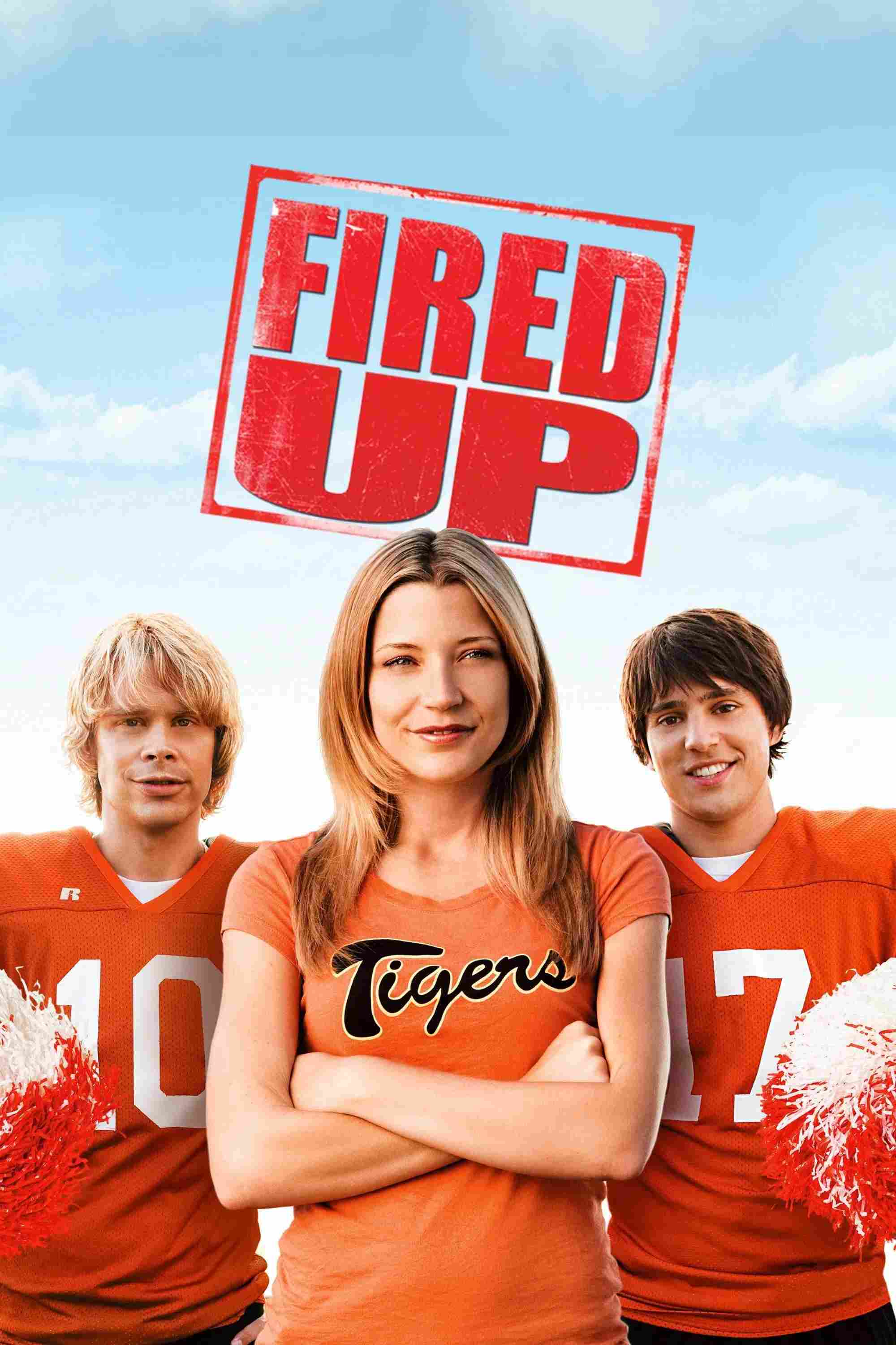 Poster chính thức của phim Phim Hài "Fired Up!" (Fired Up! - 2009), với sự tham gia của diễn viên Nicholas D'Agosto và Eric Christian Olsen.