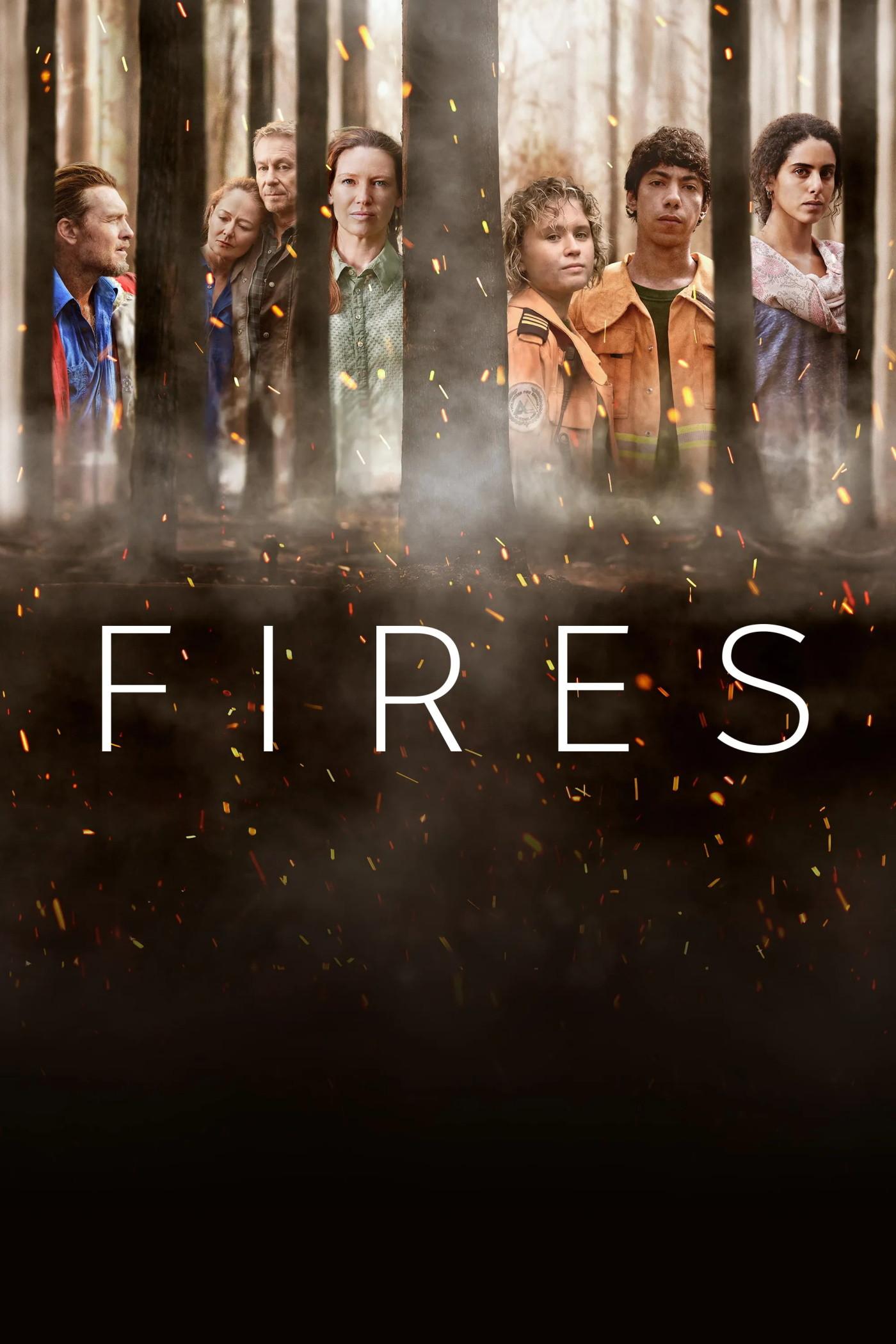 Poster chính thức của phim Phim Tâm Lý "Mùa Lửa Kinh Hoàng" (Fires - 2021).