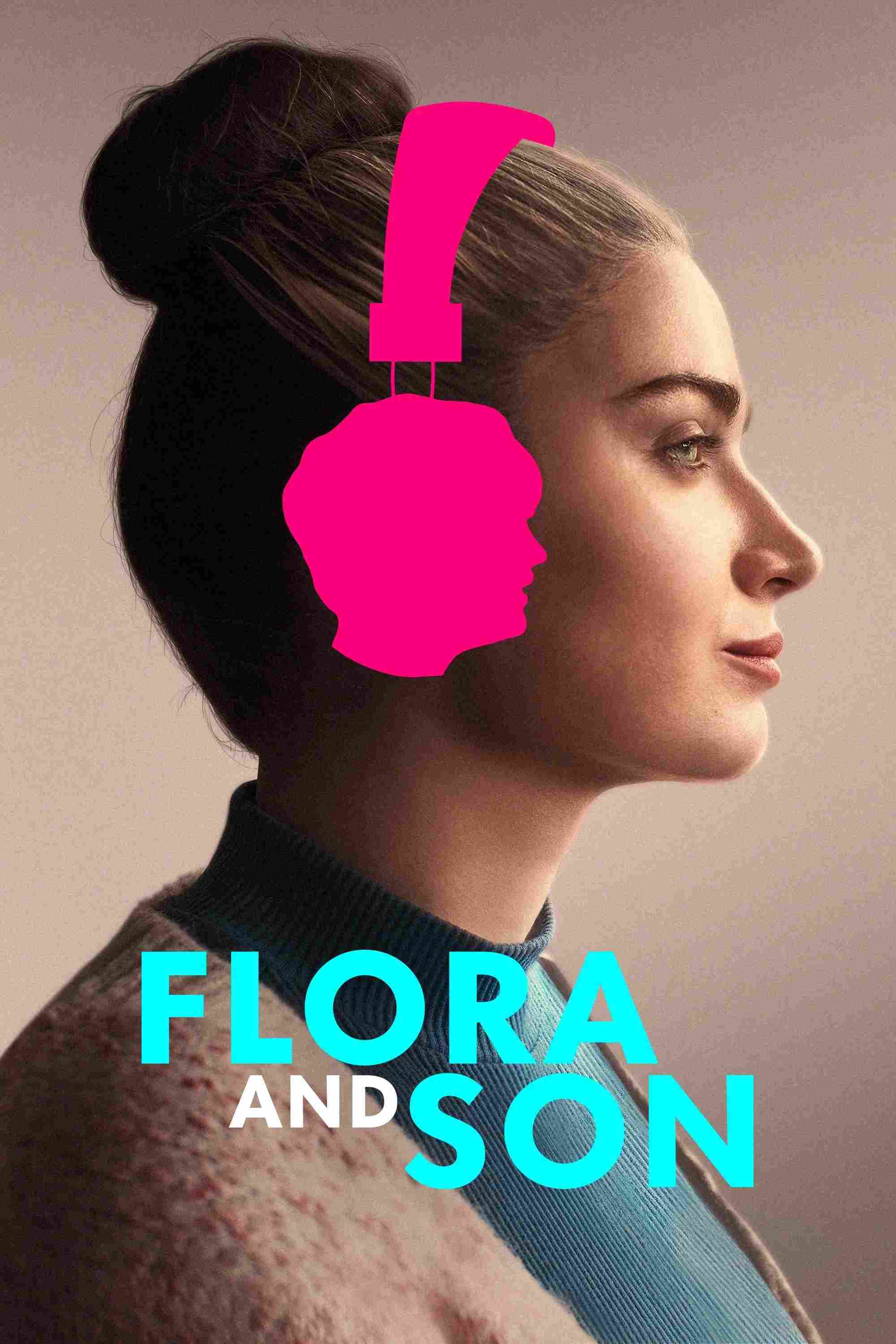 Poster chính thức của phim Phim Ca Nhạc, Phim Hài "Flora và Con Trai" (Flora and Son - 2023), với sự tham gia của diễn viên Eve Hewson.