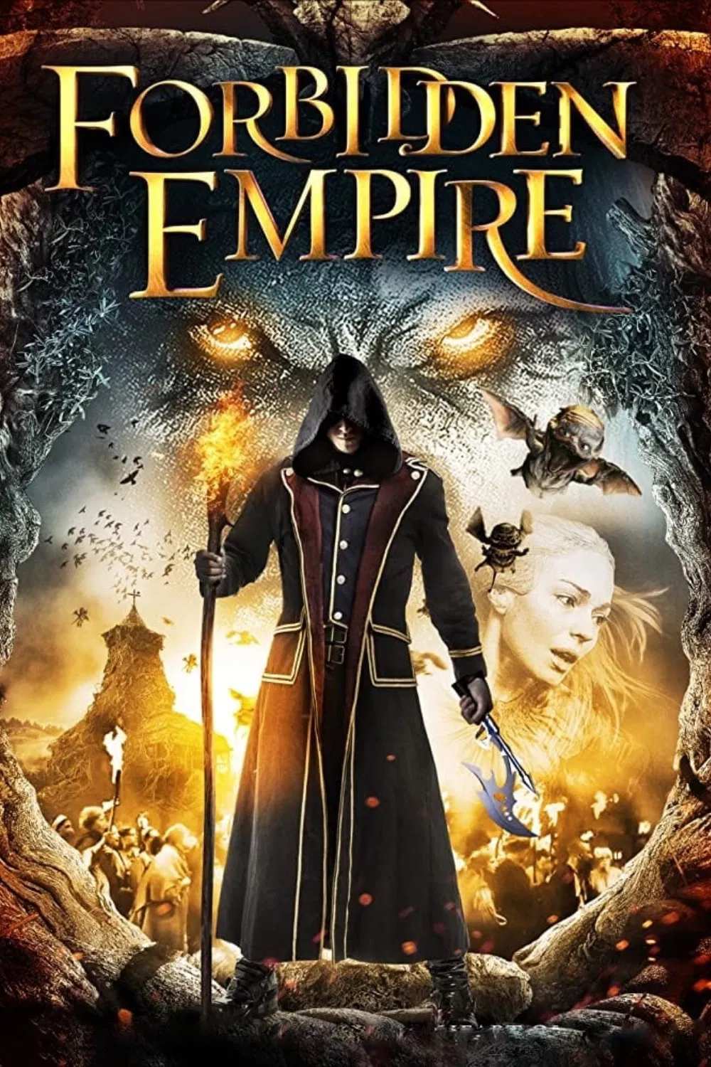 Poster chính thức của phim Phim Giật Gân, Phim Phiêu Lưu "Forbidden Kingdom" (Forbidden Empire - 2014), với sự tham gia của diễn viên Jason Flemyng và Aleksey Chadov.