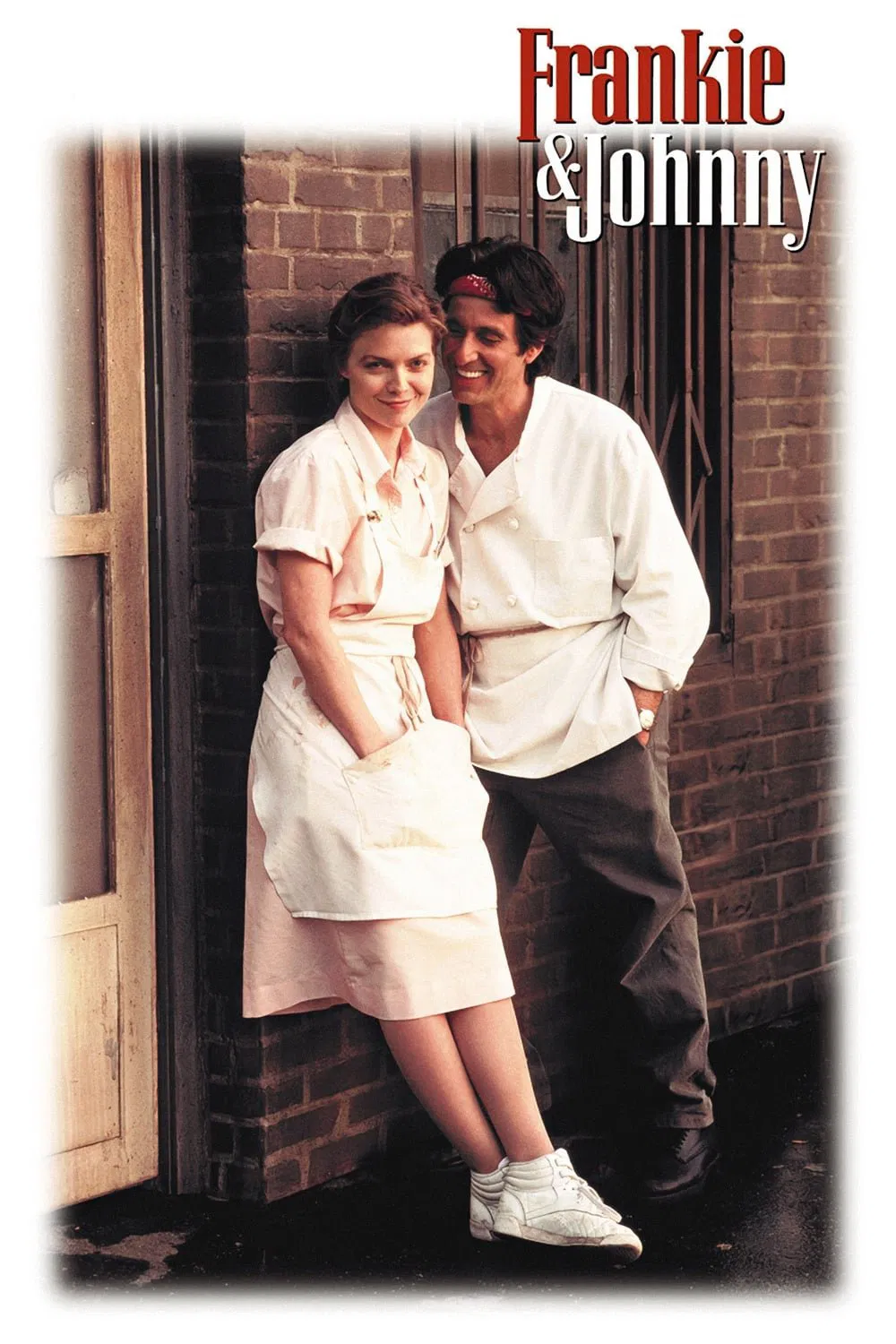 Poster chính thức của phim Phim Tâm Lý, Phim Tình Cảm "Frankie Và Johnny" (Frankie and Johnny - 1991), với sự tham gia của diễn viên Al Pacino và Michelle Pfeiffer.