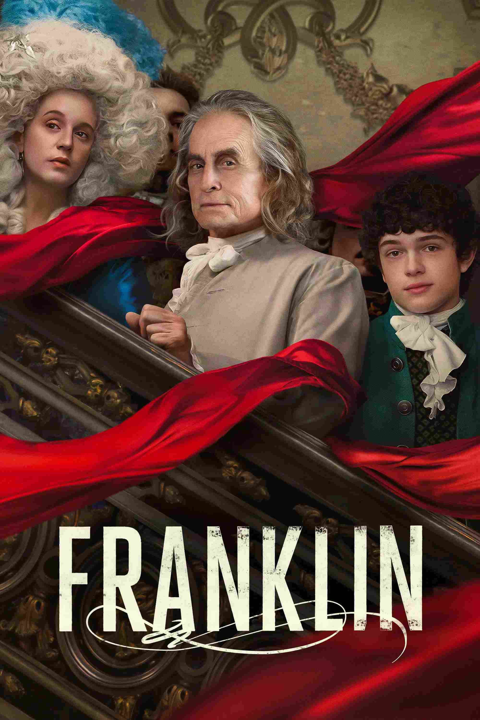 Poster chính thức của phim Phim Tâm Lý "Franklin" (Franklin - 2024), với sự tham gia của diễn viên Michael Douglas và Noah Jupe.